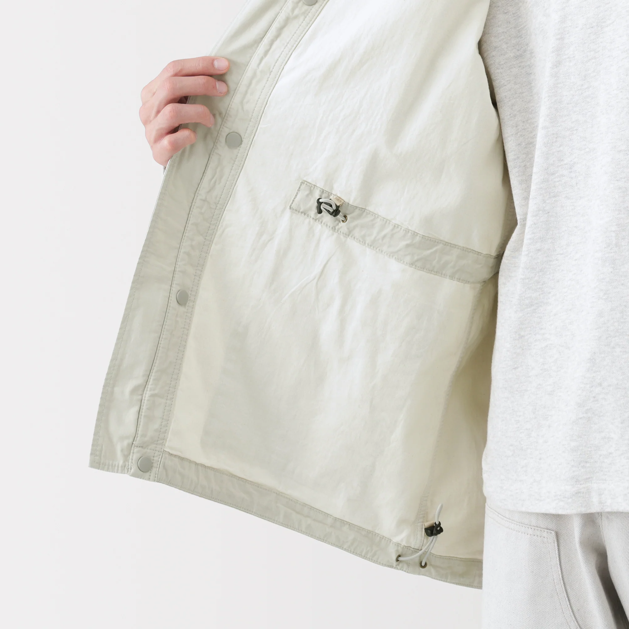 Labo Cotton Canvas Hooded Blouson - Image 24