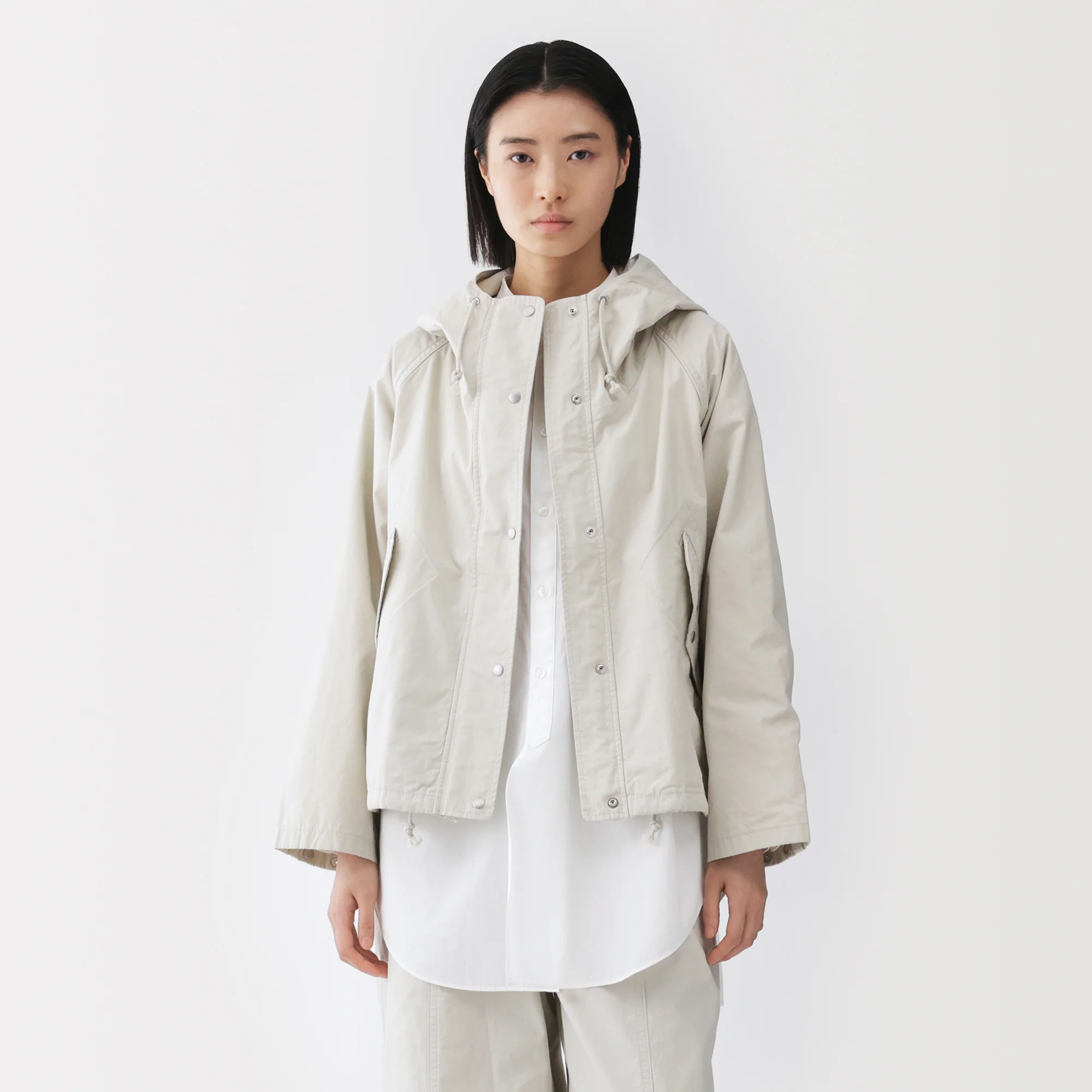 Labo Cotton Canvas Hooded Blouson - Image 15