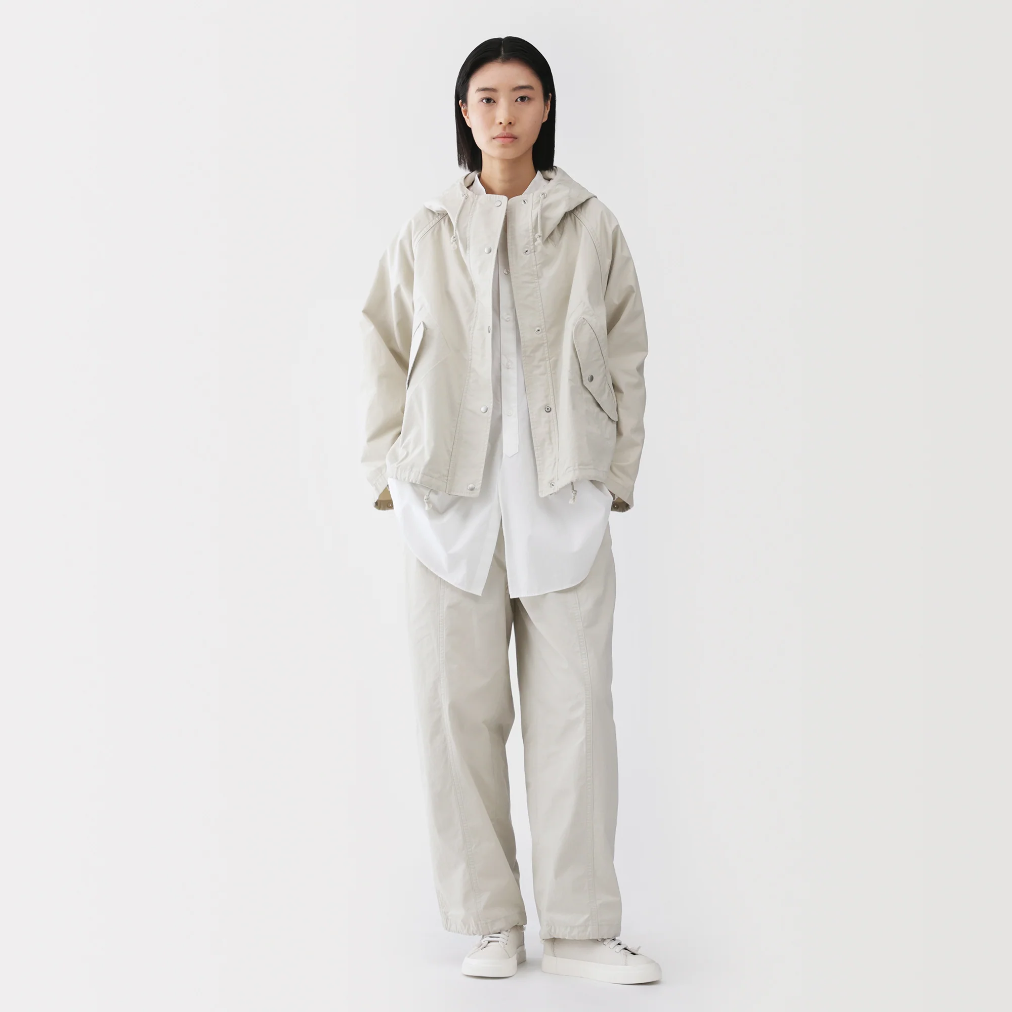 Labo Cotton Canvas Hooded Blouson - Image 16