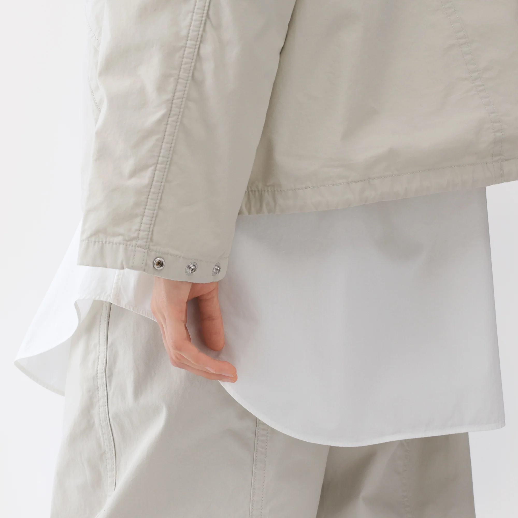 Labo Cotton Canvas Hooded Blouson - Image 23