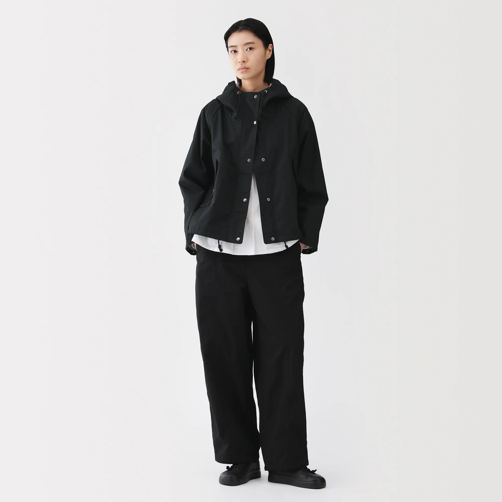 Labo Cotton Canvas Hooded Blouson - Image 4