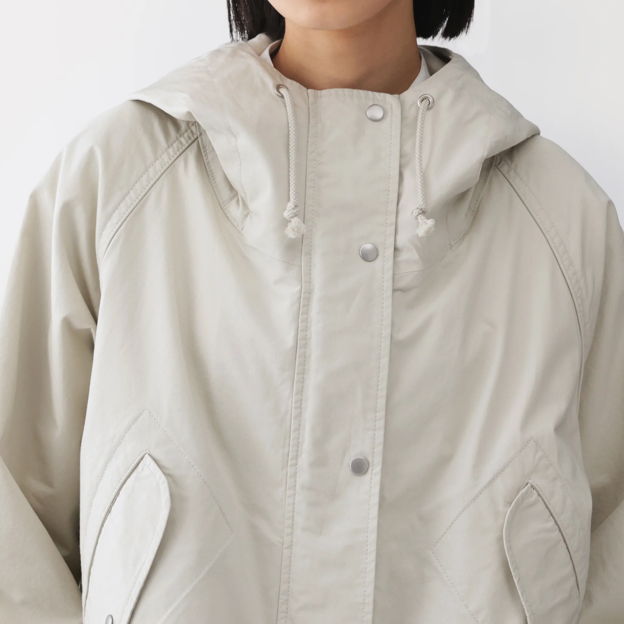 Labo Cotton Canvas Hooded Blouson - Image 7