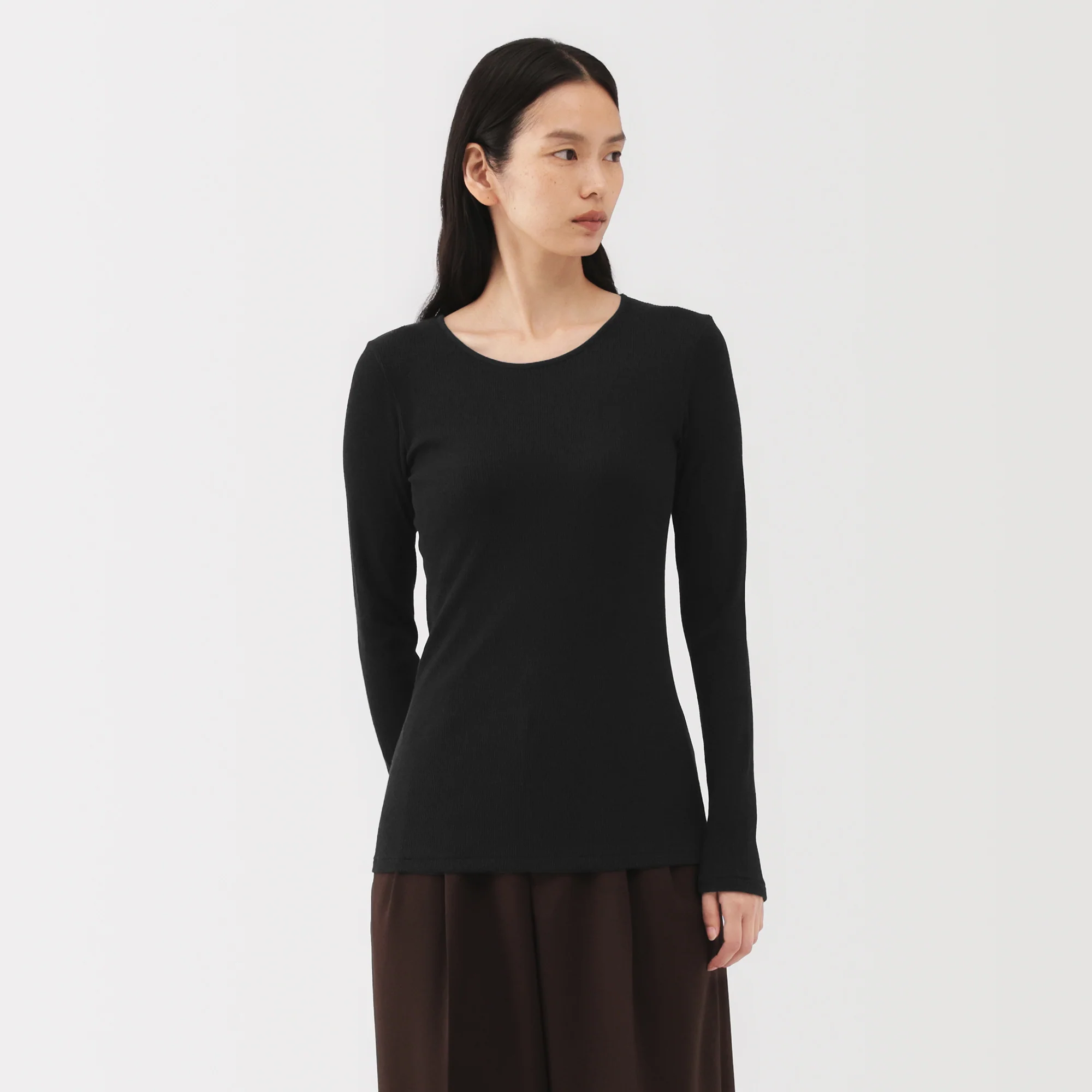 Labo Cotton Cashmere Ribbed T-Shirt - Image 19
