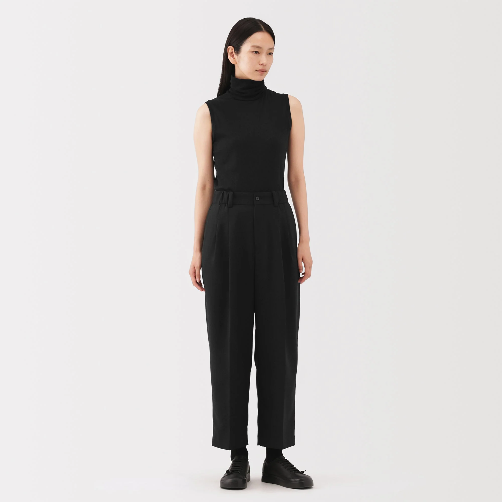 Labo Cotton Cashmere Turtleneck T-Shirt - Image 22