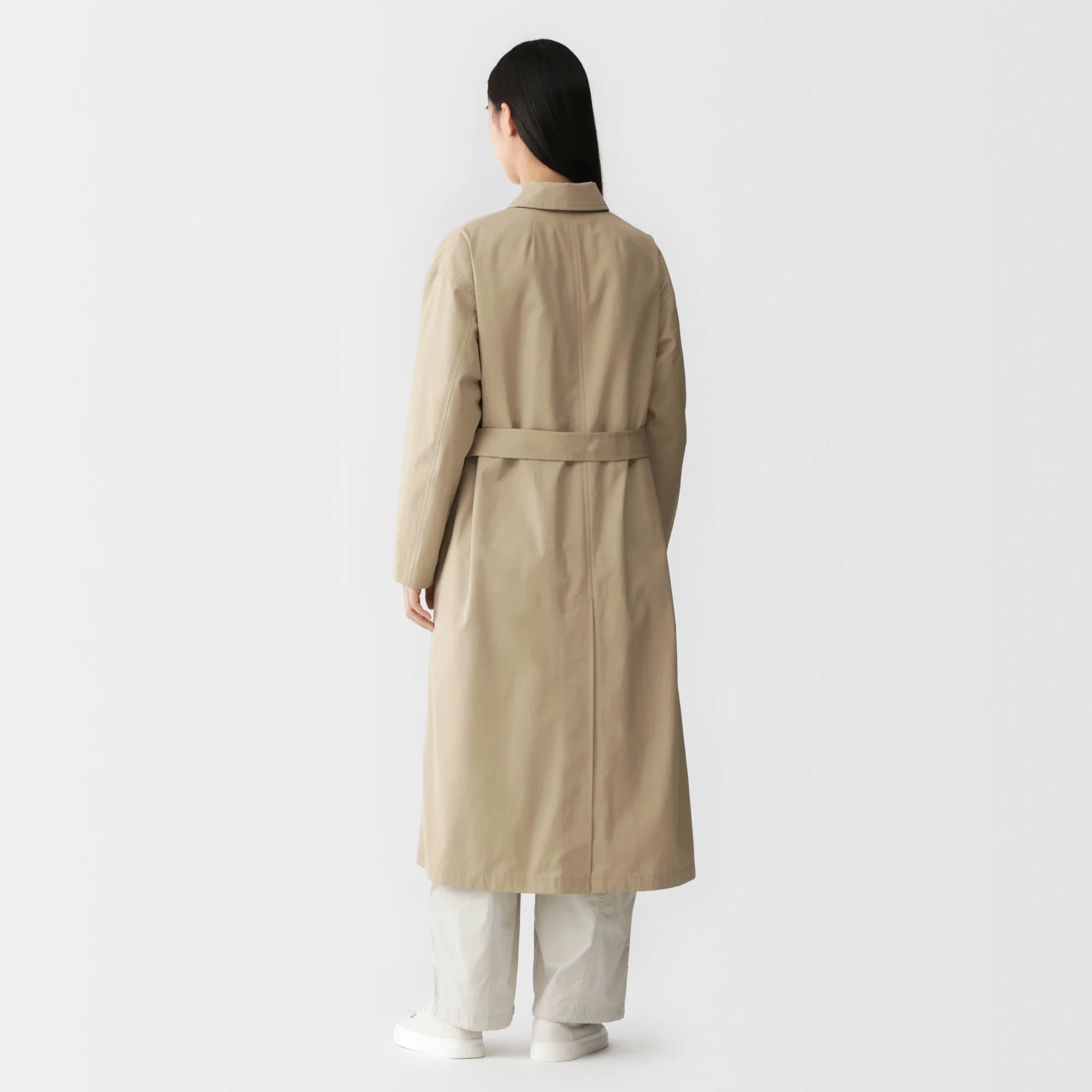 Labo Cotton Single Breasted Coat - Image 13