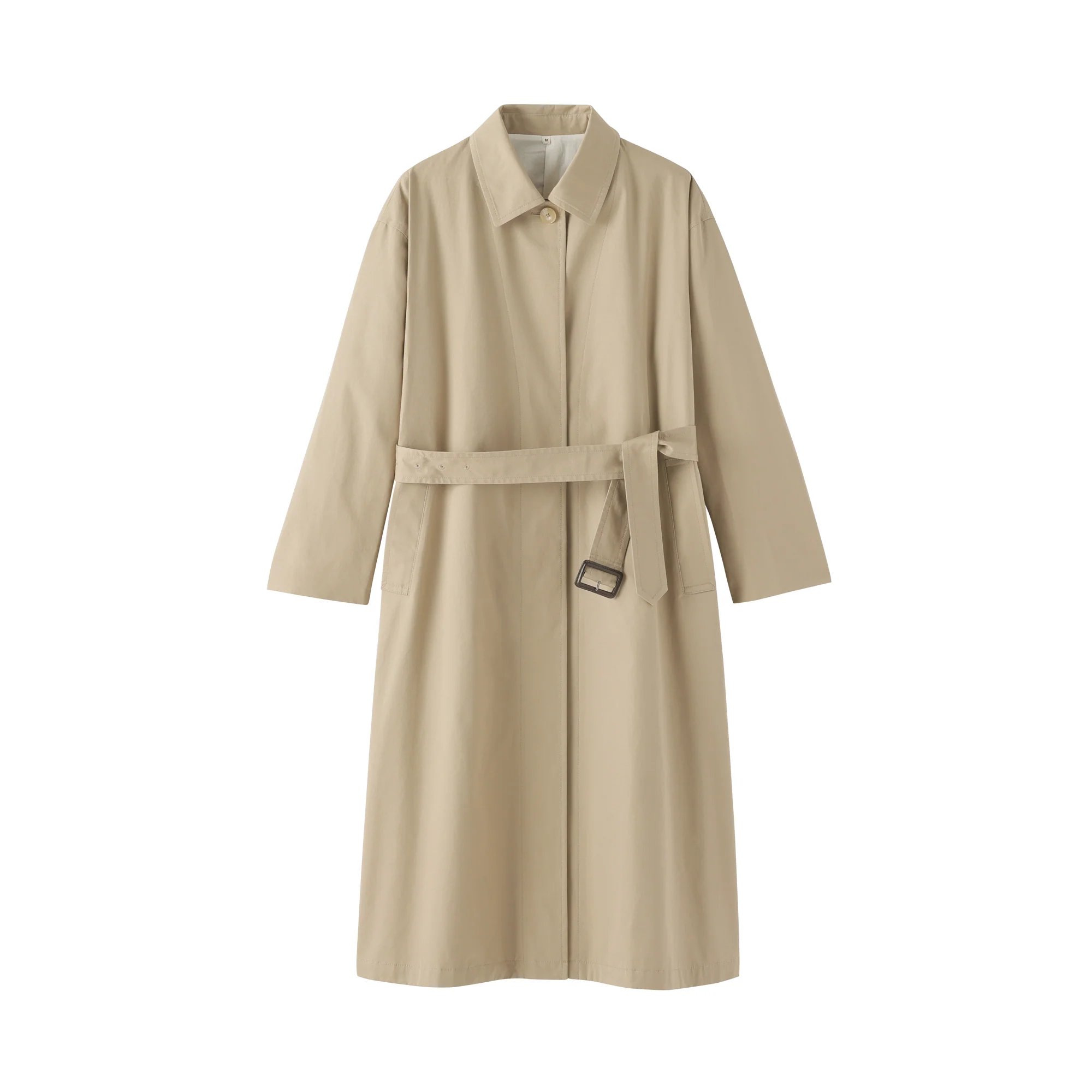Labo Cotton Single Breasted Coat - Image 9