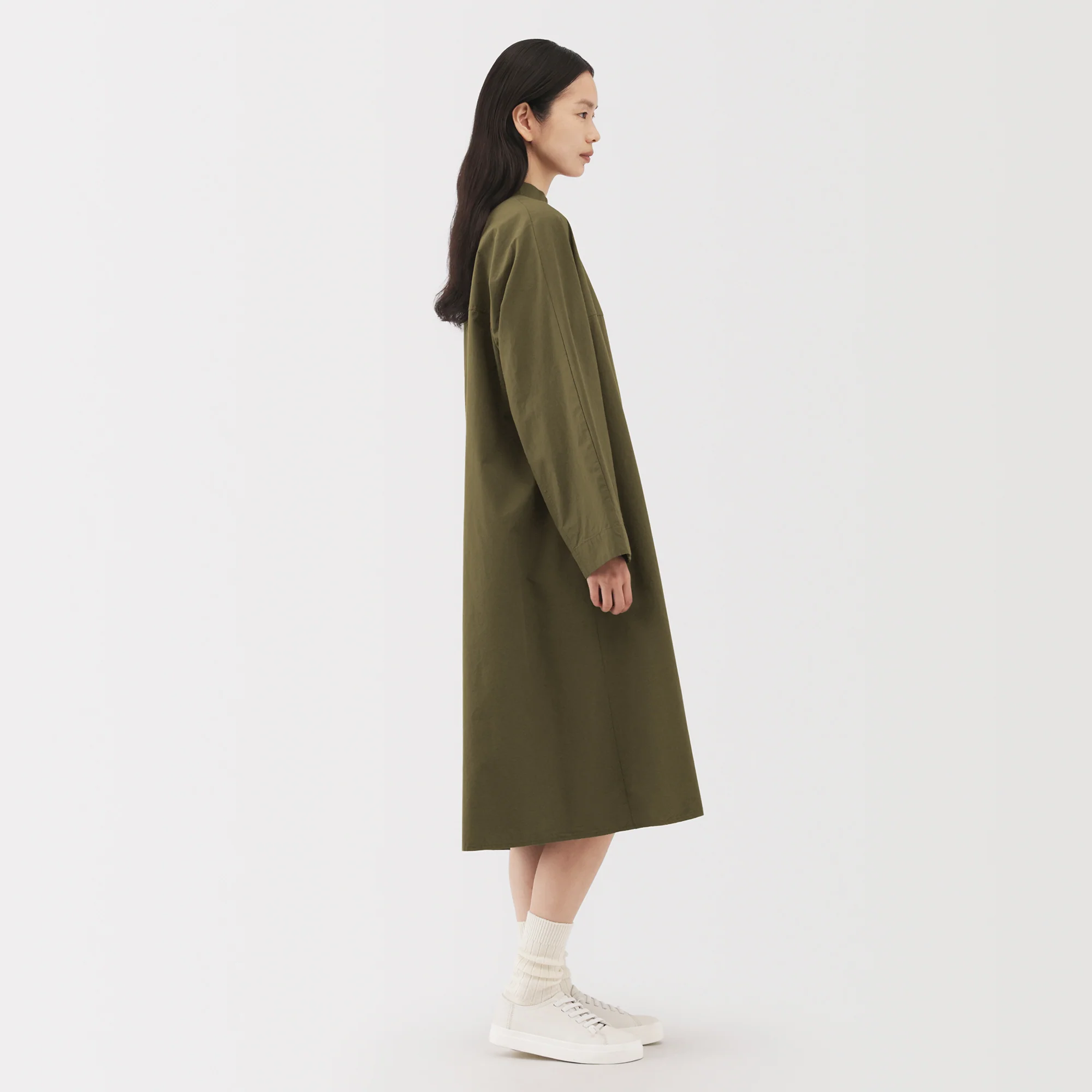 Labo Cotton Wool Shirt Dress - Image 15