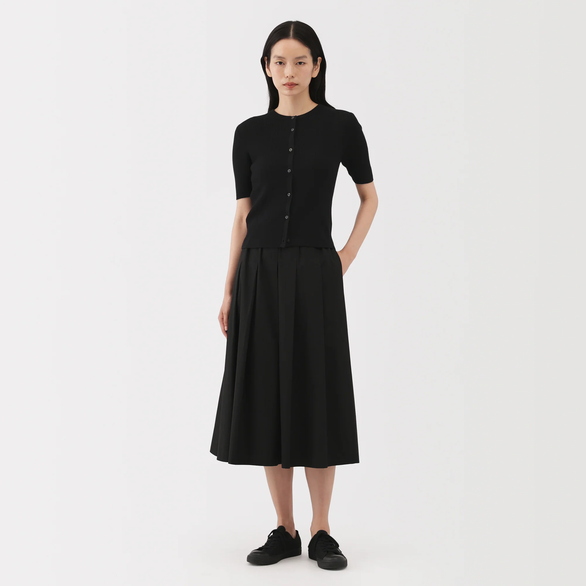 Labo High Twist Cotton Cardigan - Image 16