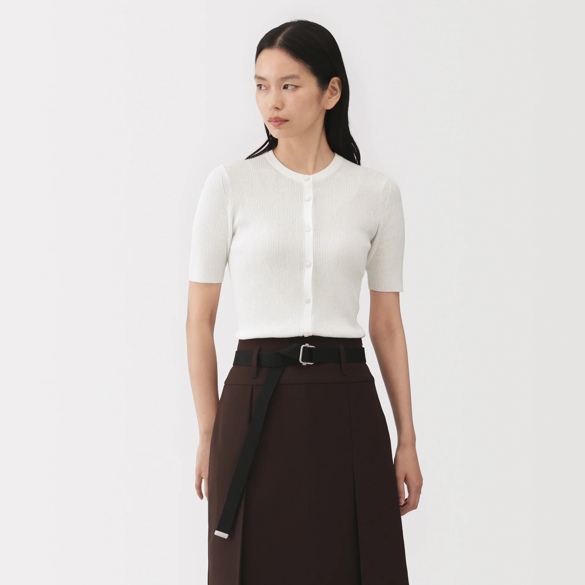 Labo High Twist Cotton Cardigan - Image 4