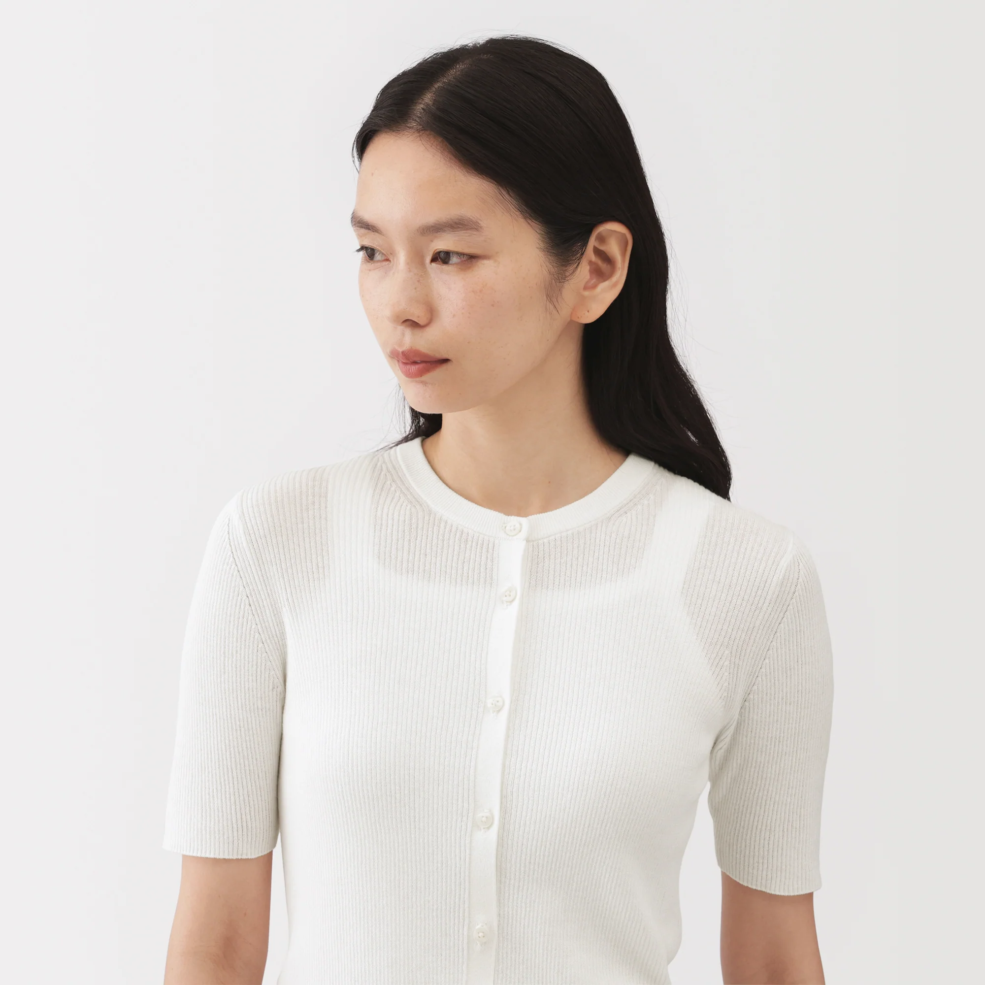 Labo High Twist Cotton Cardigan - Image 7