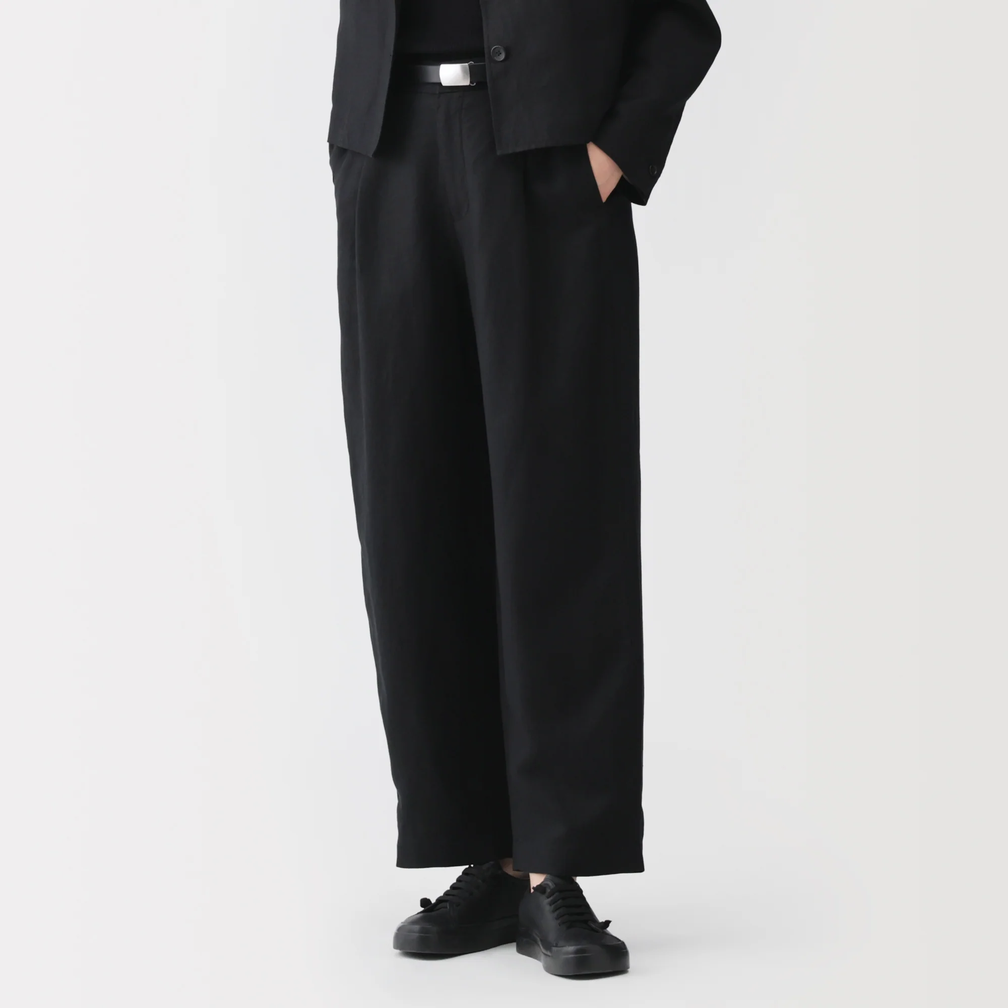 Labo Linen Lyocell Wide Pants - Image 13