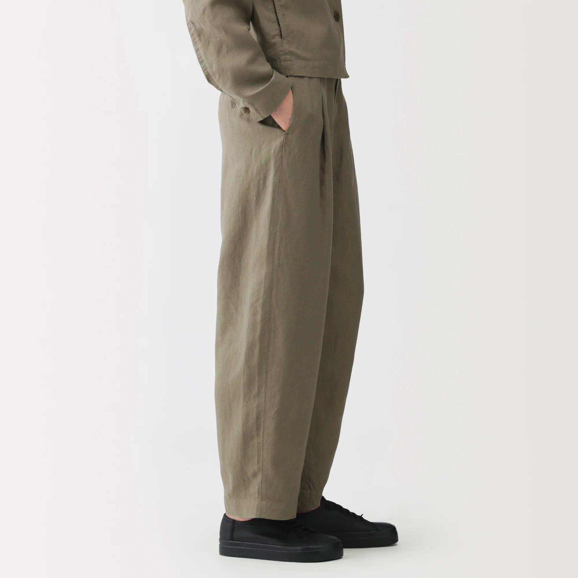 Labo Linen Lyocell Wide Pants - Image 14