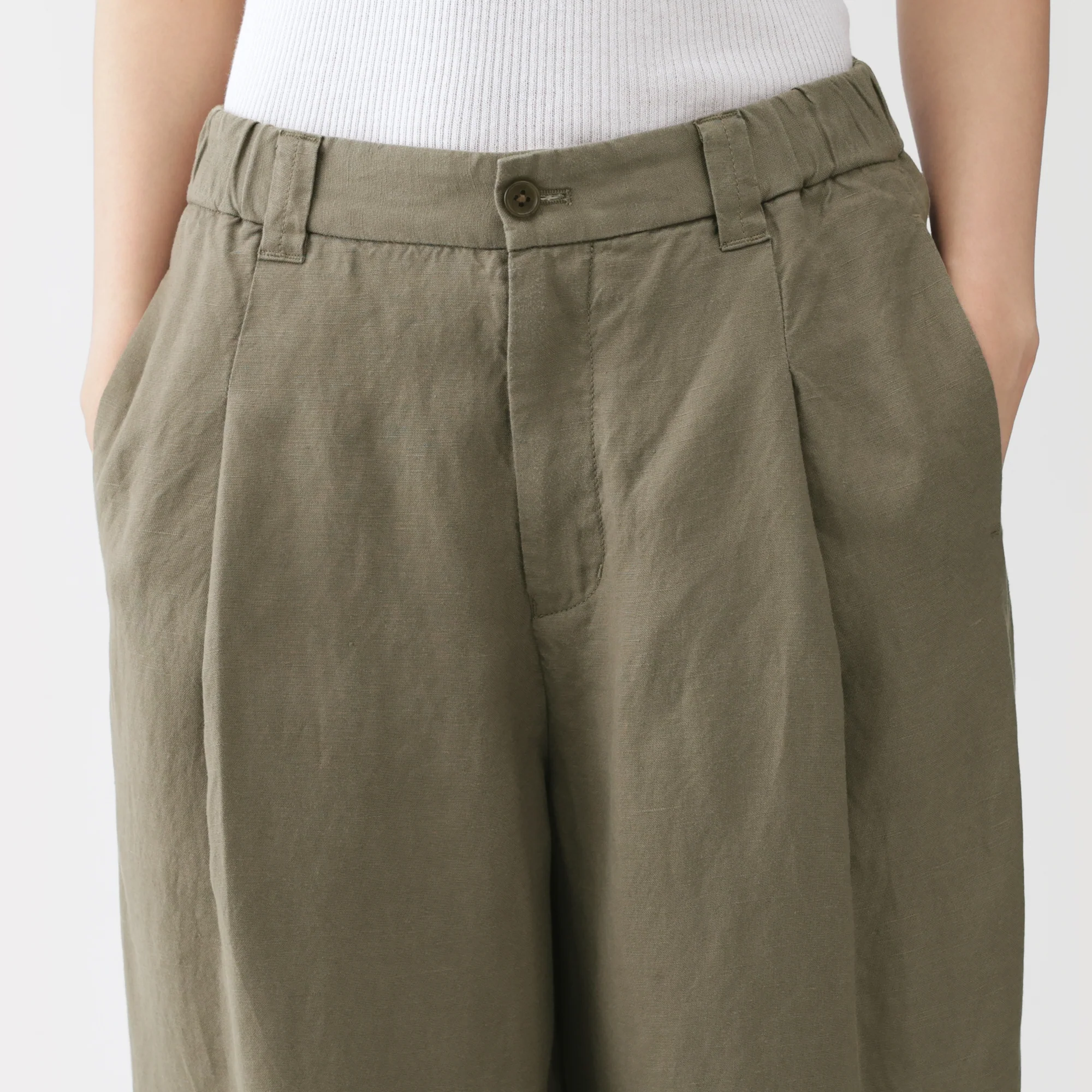 Labo Linen Lyocell Wide Pants - Image 16