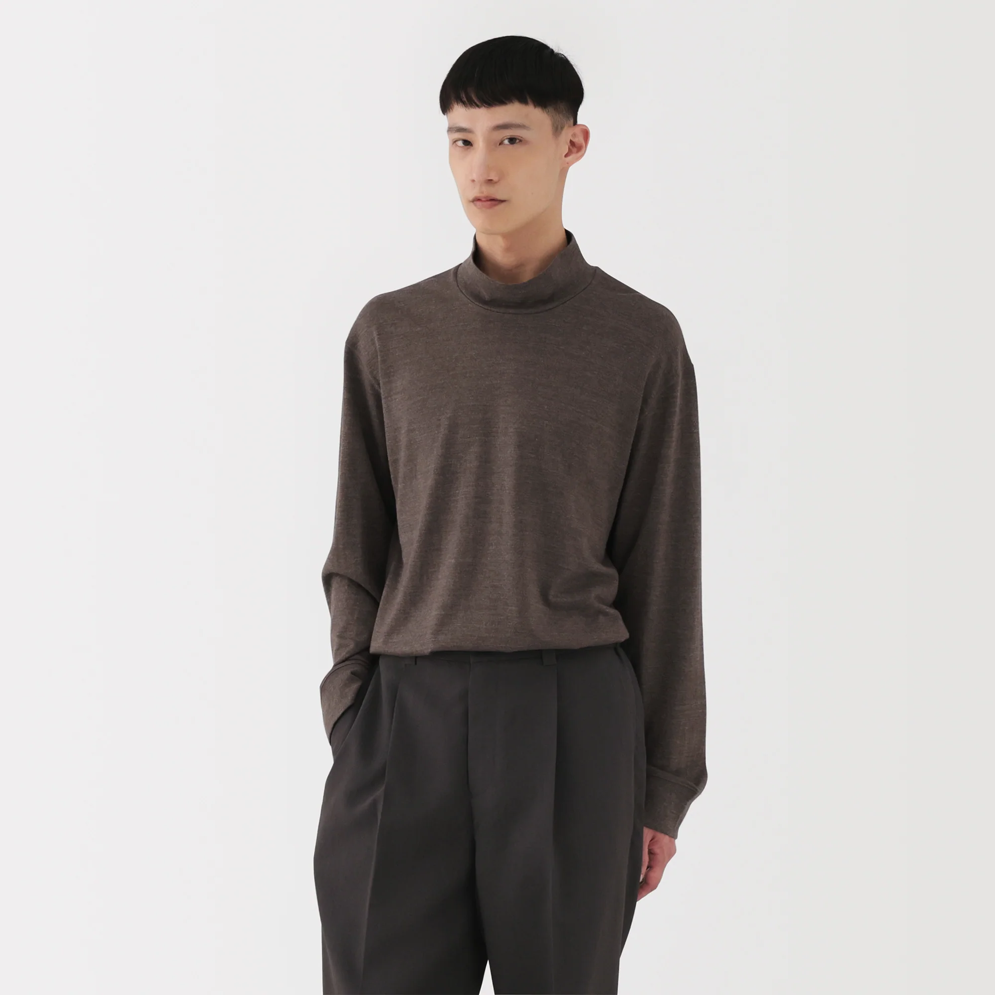 Labo Loopwheel High Neck T-Shirt