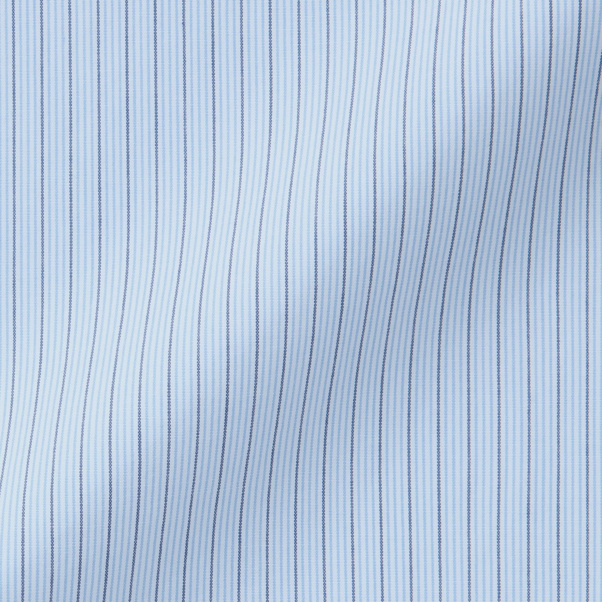 Labo Men's Poplin Regular Collar Striped Shirt - Image 9