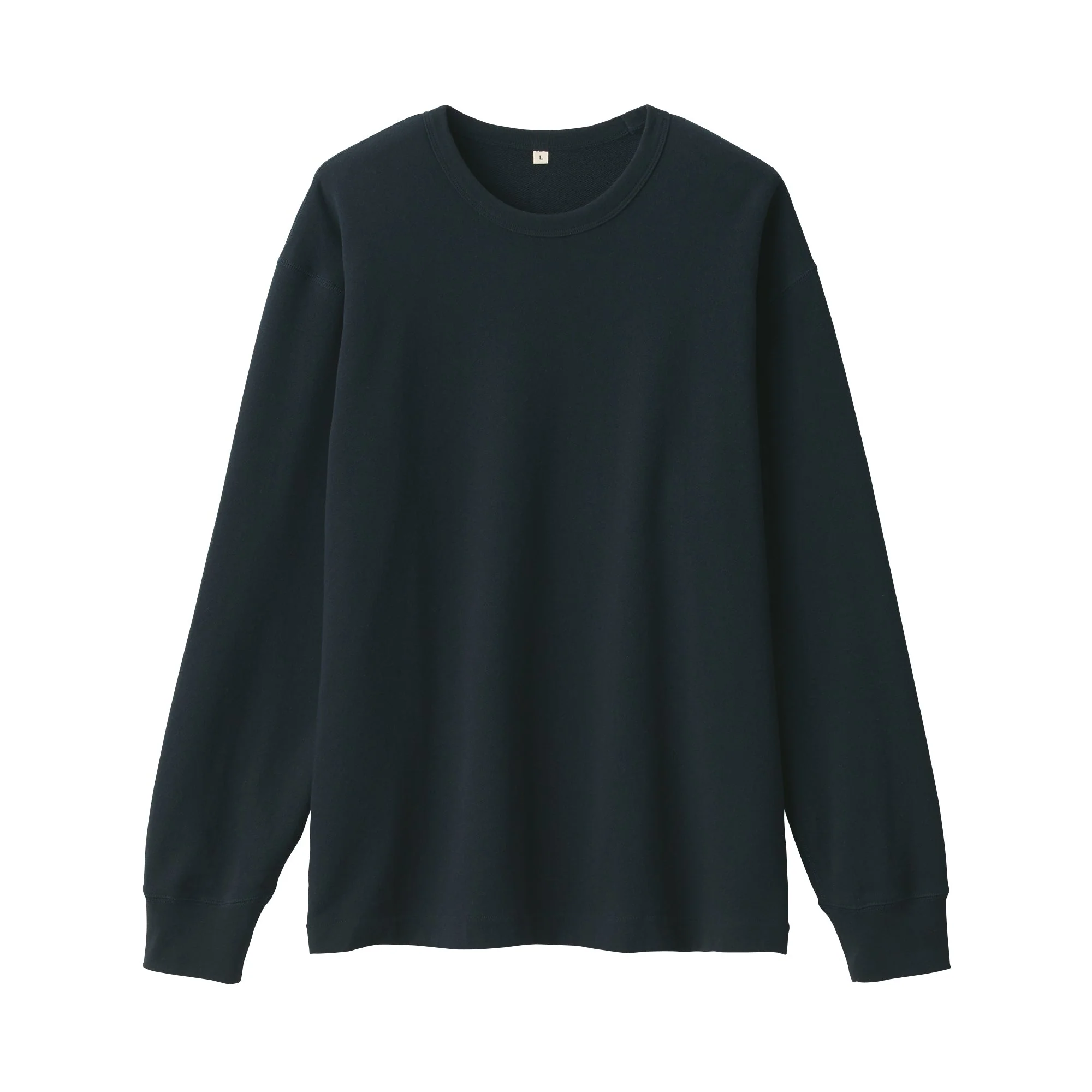 Labo Men's Traditional Knit Mini French Terry Crew Long Sleeve T-Shirt - Image 16