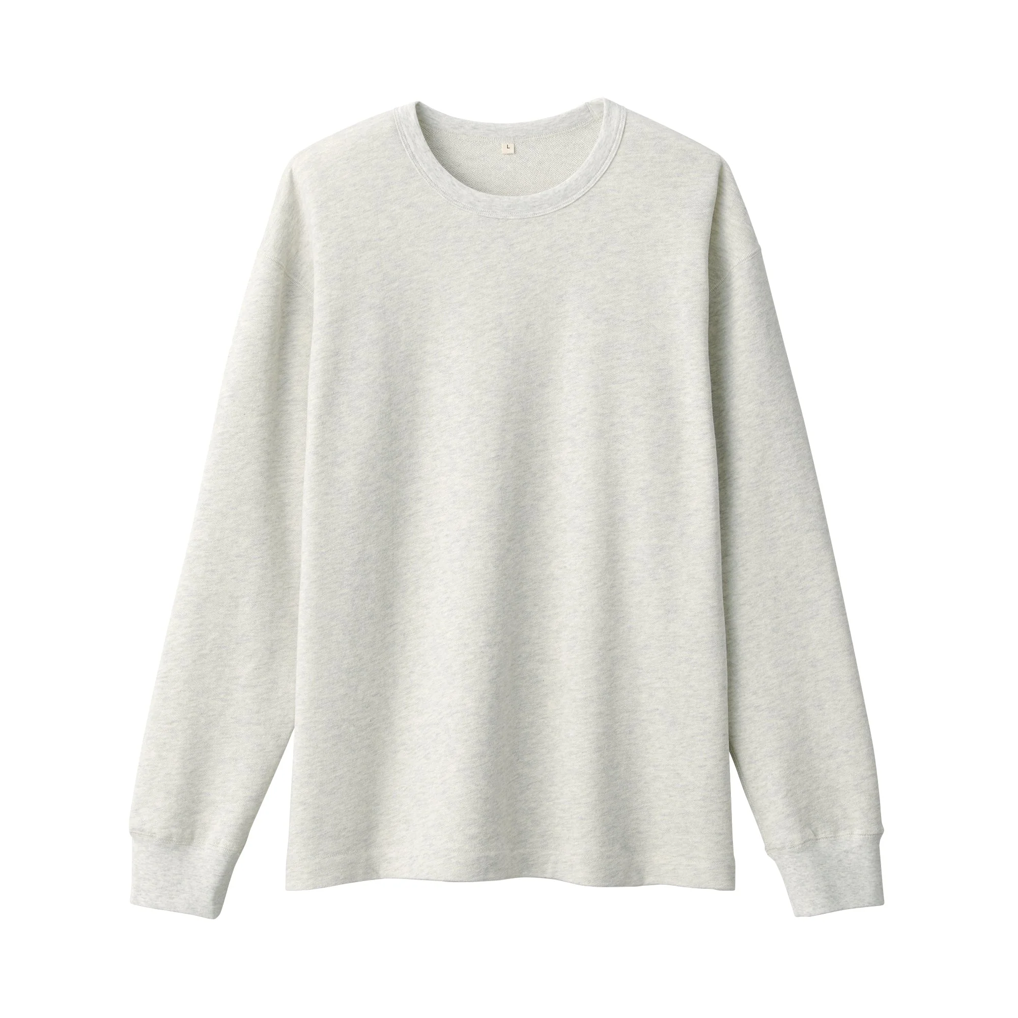 Labo Men's Traditional Knit Mini French Terry Crew Long Sleeve T-Shirt - Image 9