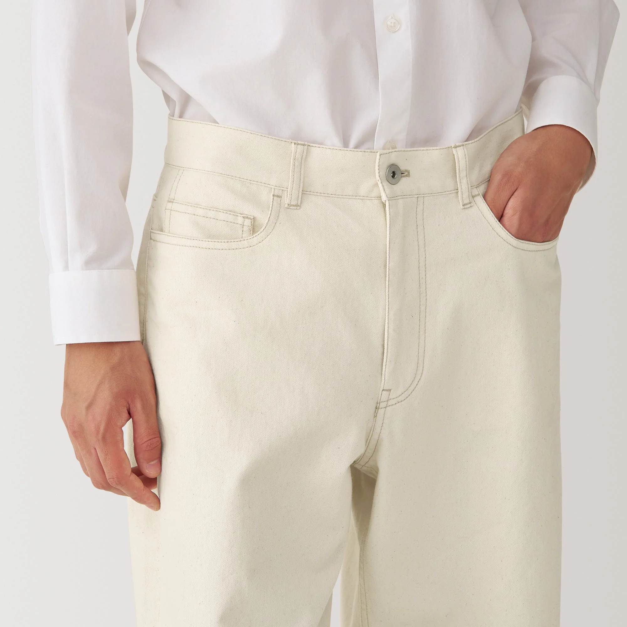 Labo Men's Washi Blend 5-Pocket Pants - Image 7