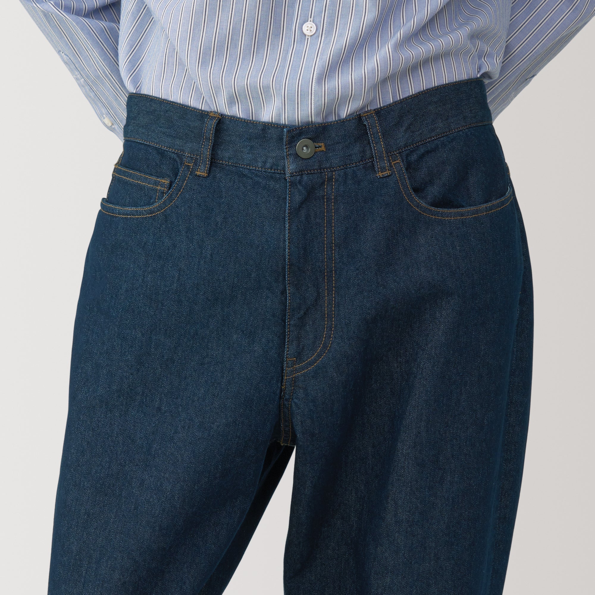 Labo Men's Washi Blend Denim 5-Pocket Pants - Image 7