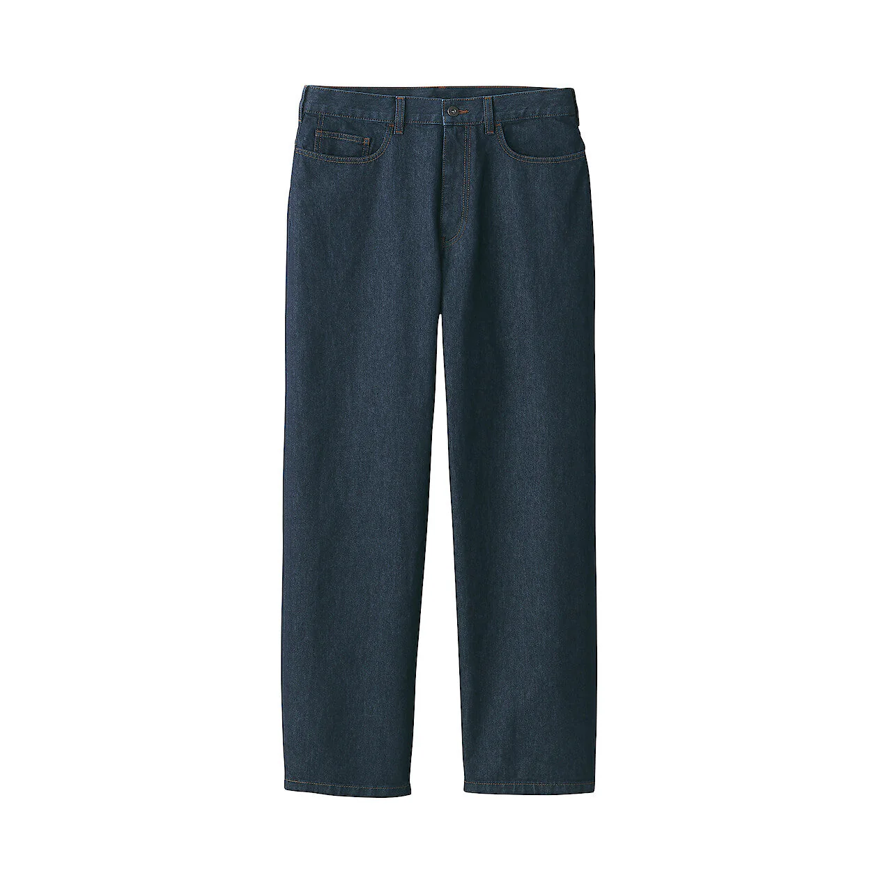 Labo Men's Washi Blend Denim 5-Pocket Wide Pants (L32") - Image 2