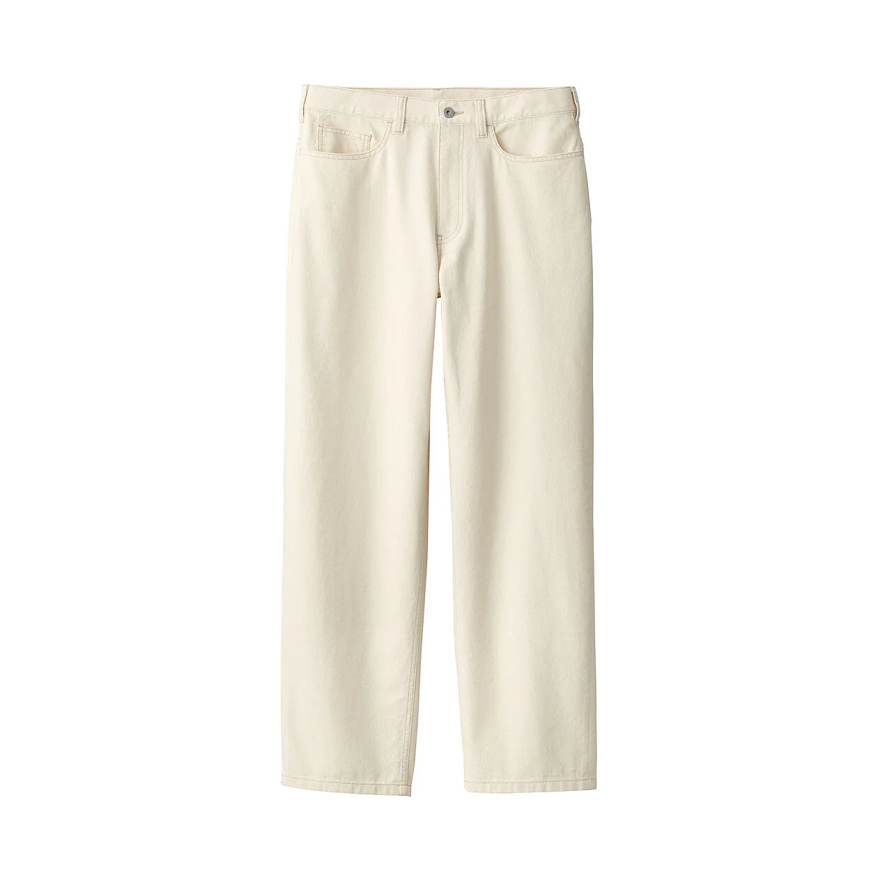 Labo Men's Washi Blend Twill 5-Pocket Wide Pants (L32") - Image 11