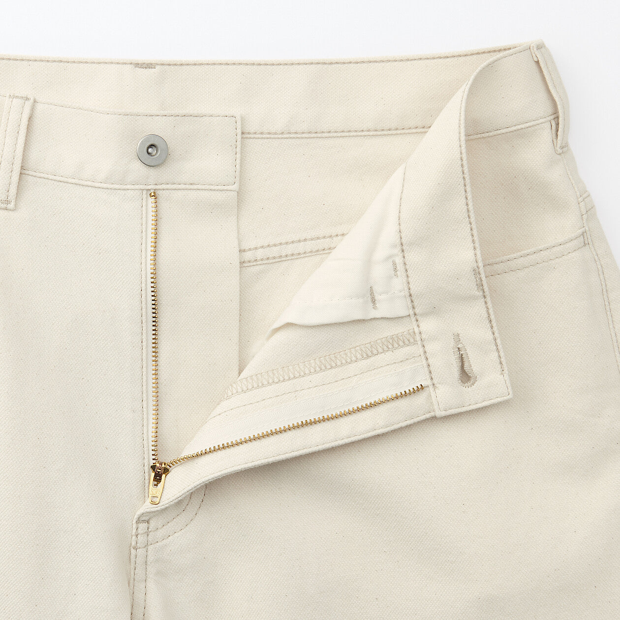 Labo Men's Washi Blend Twill 5-Pocket Wide Pants (L32") - Image 18