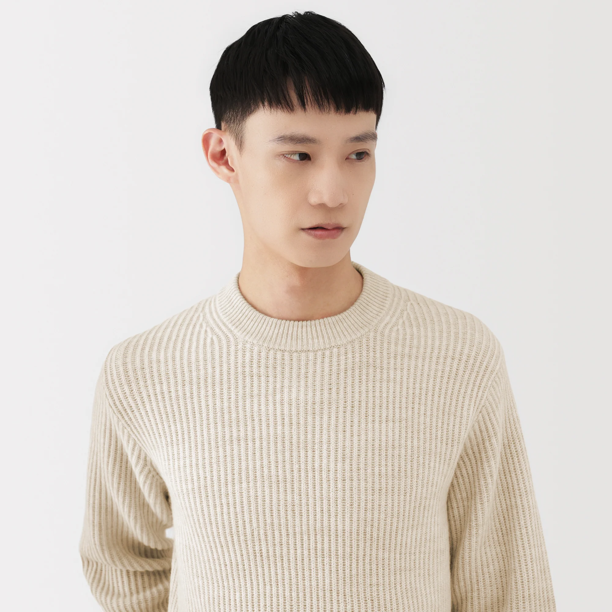 Labo Merino Wool Elbow Patch Sweater - Image 16