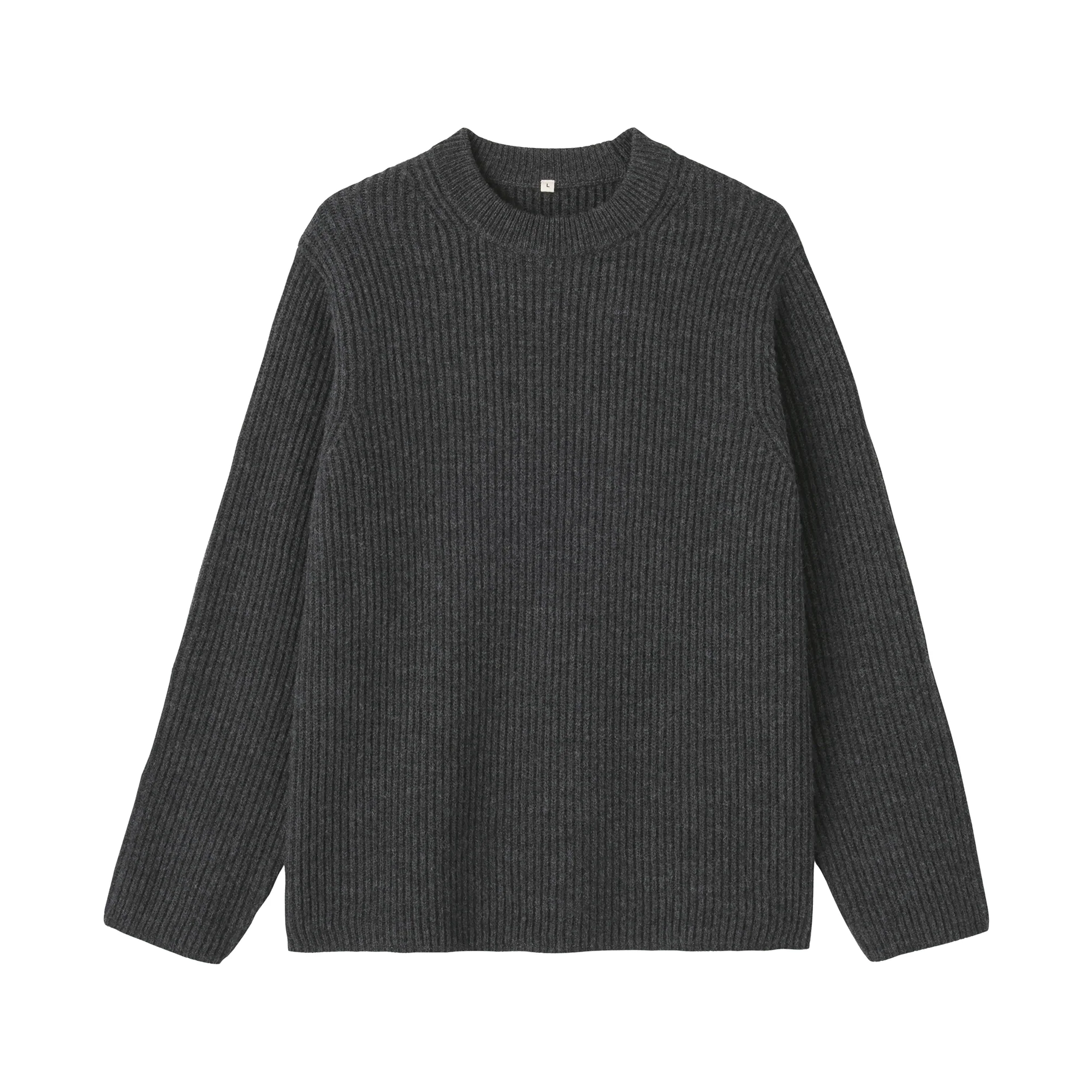 Labo Merino Wool Elbow Patch Sweater - Image 2