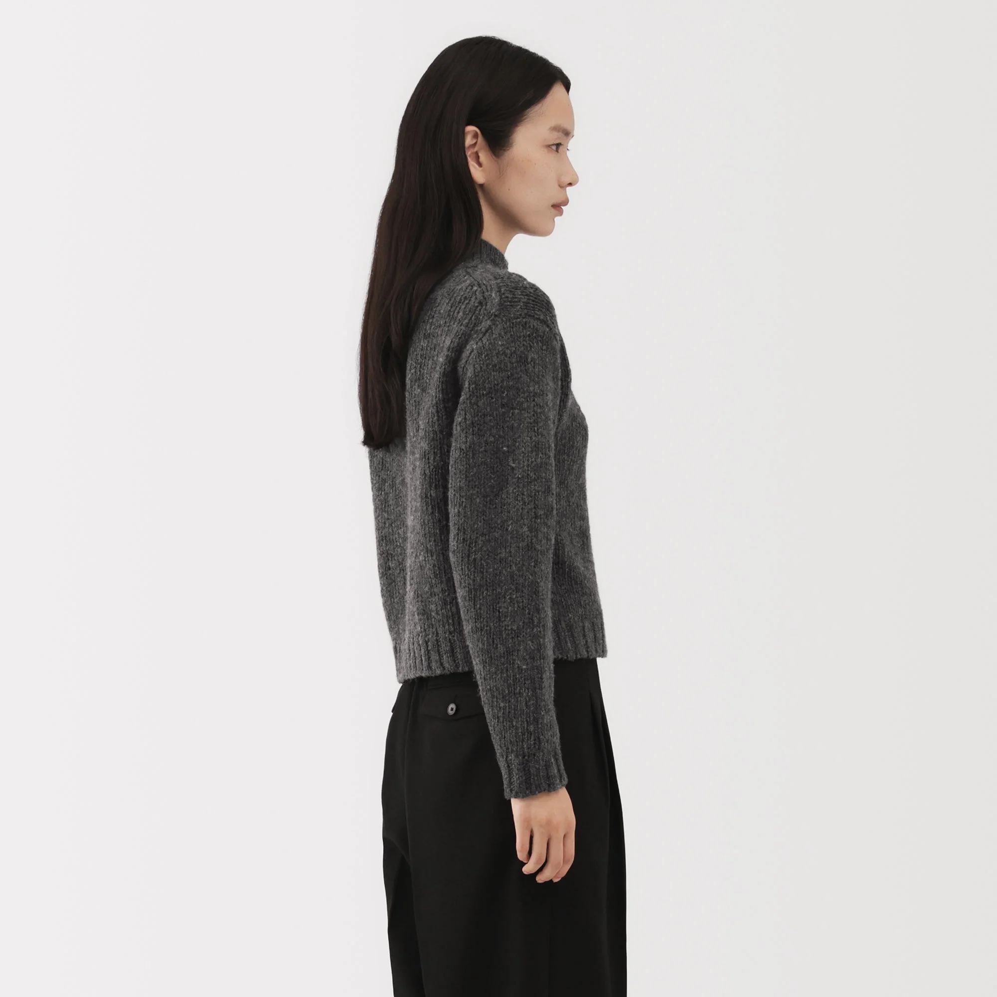 Labo Merino Wool Low-Gauge Cardigan - Image 12