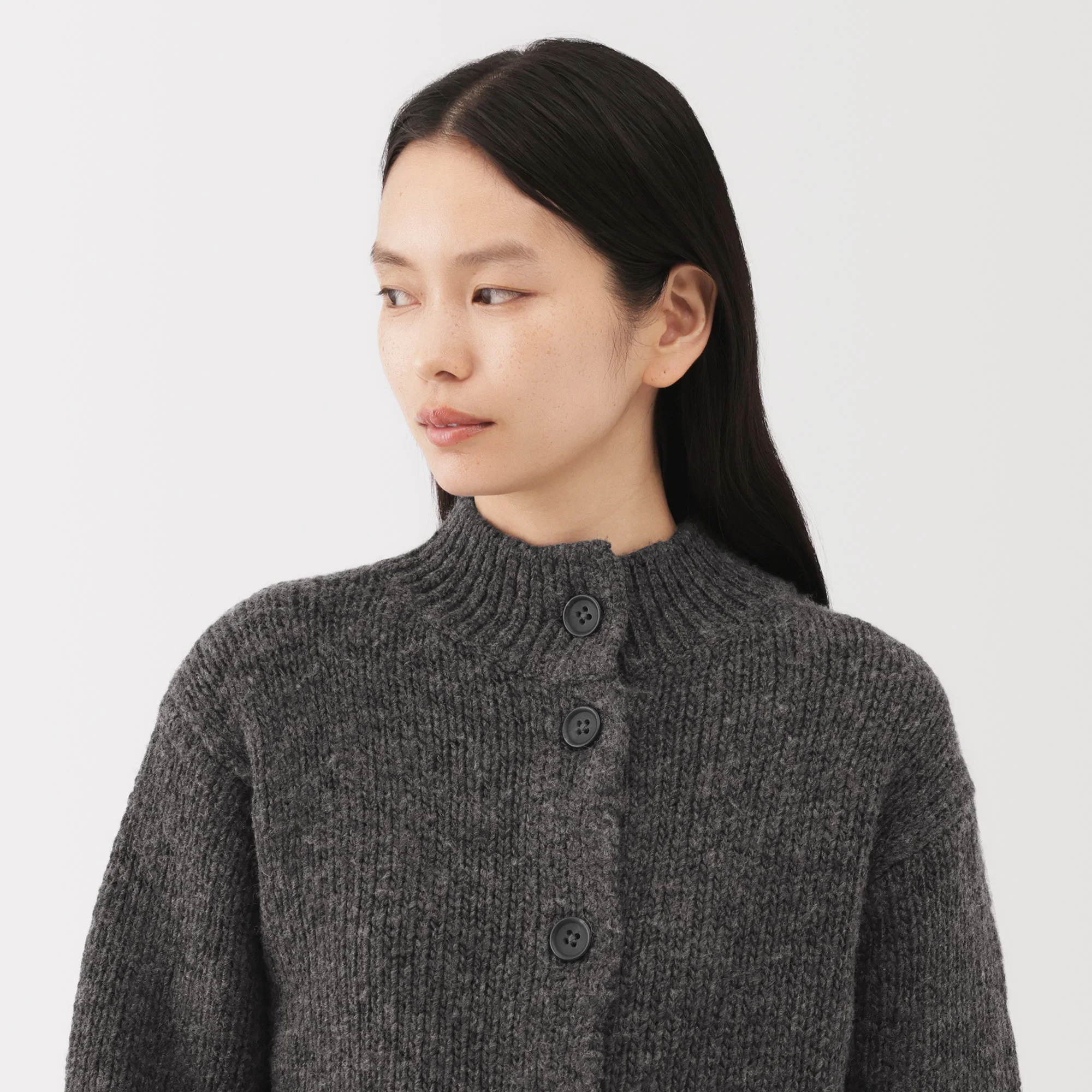 Labo Merino Wool Low-Gauge Cardigan - Image 7