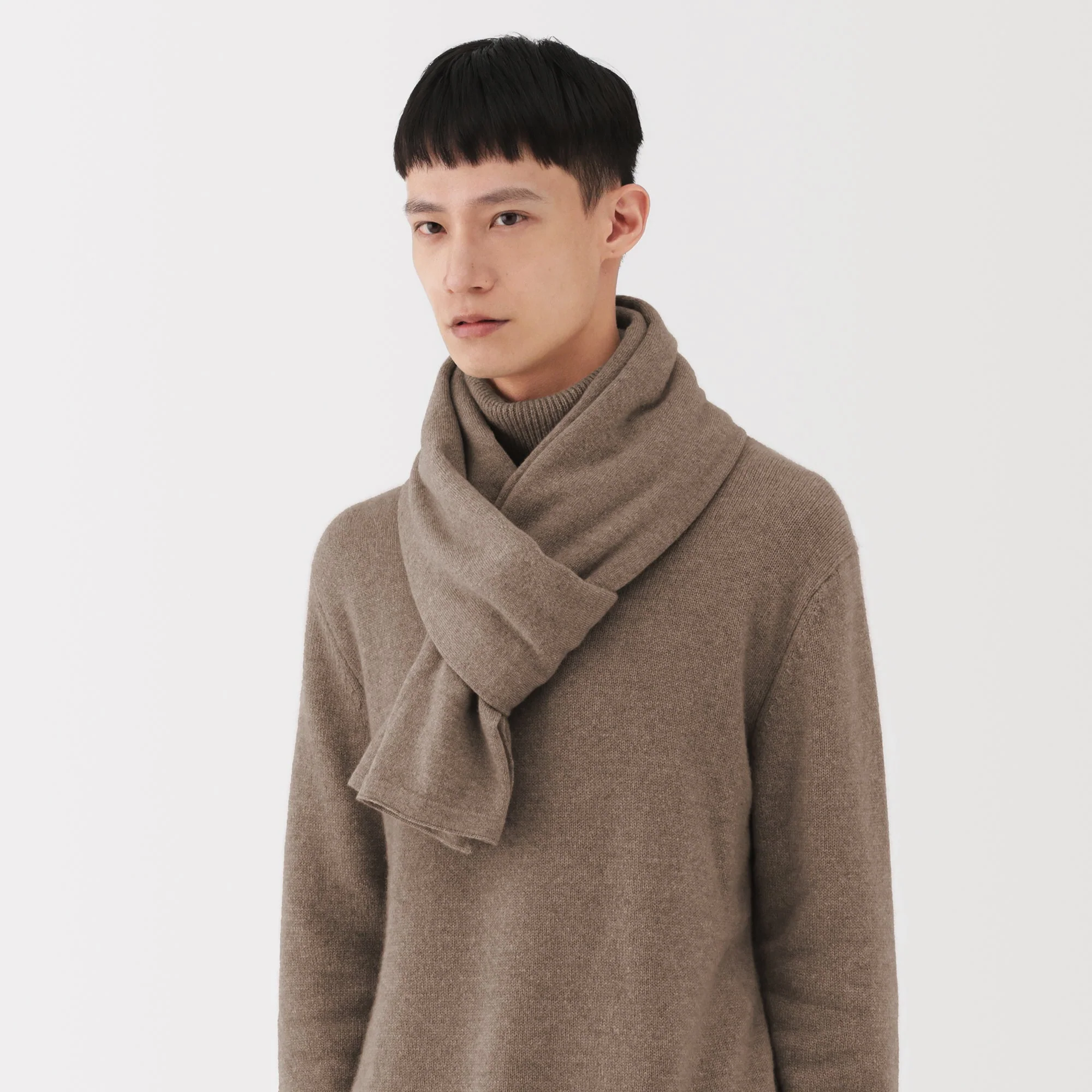 Labo Natural Cashmere Knit Stole - Image 5
