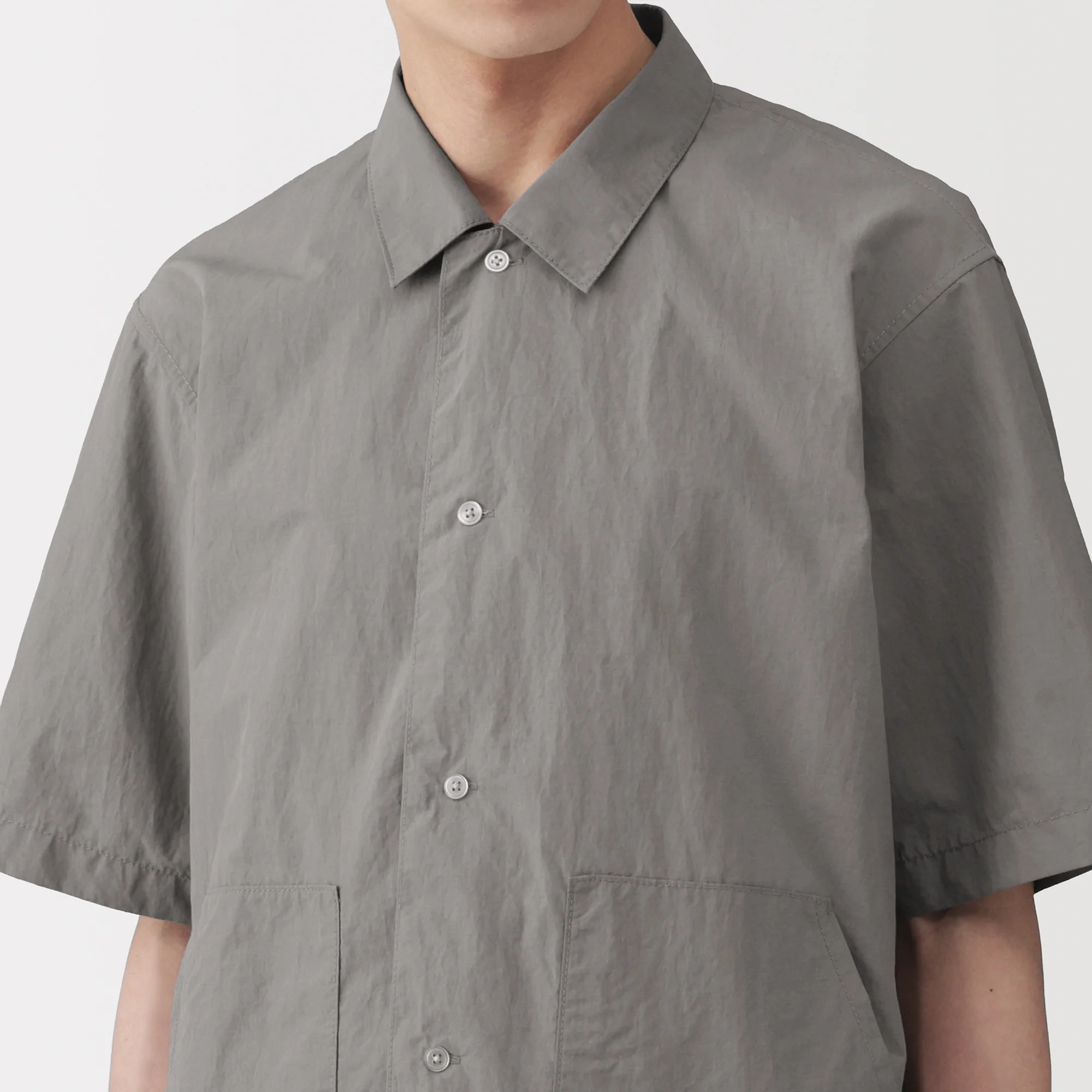 Labo Nylon Naturally Dyed Shirt - Image 7
