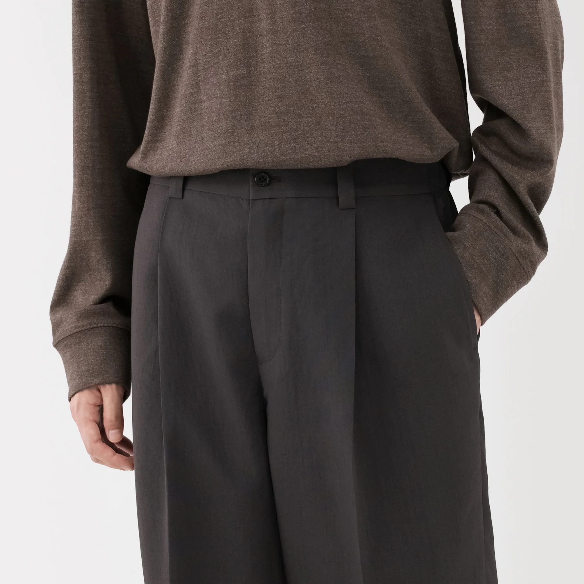 Labo Polyester Wide Pants - Image 16
