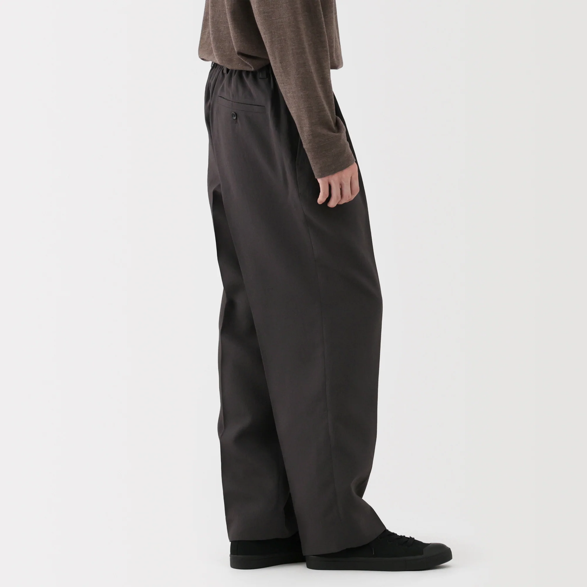 Labo Polyester Wide Pants - Image 5