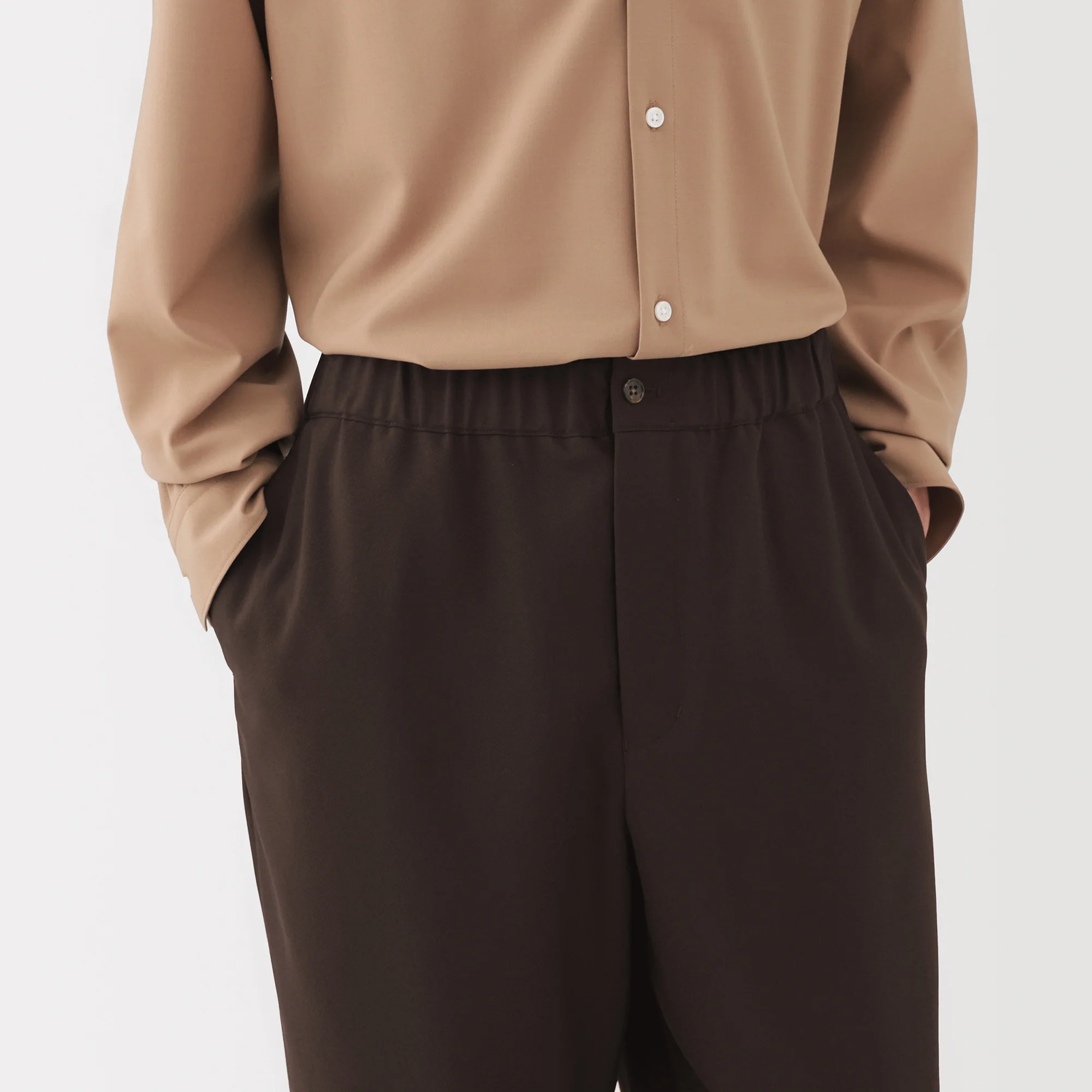 Labo Polyester Twill Easy Pants - Image 8