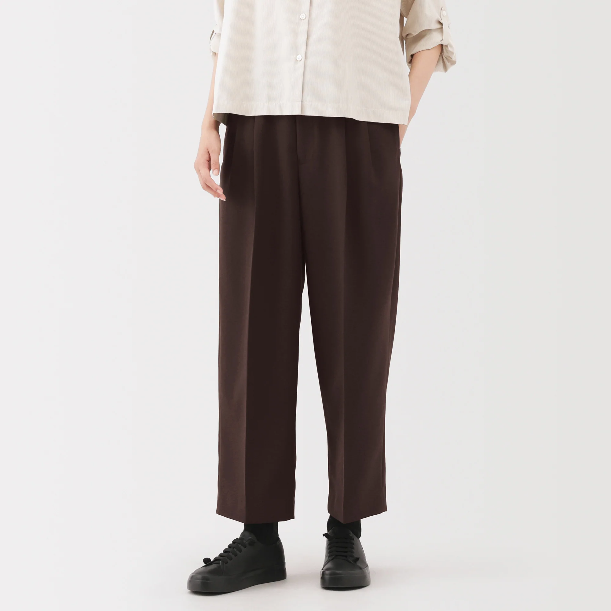 Labo Polyester Twill Wide Pants - Image 3