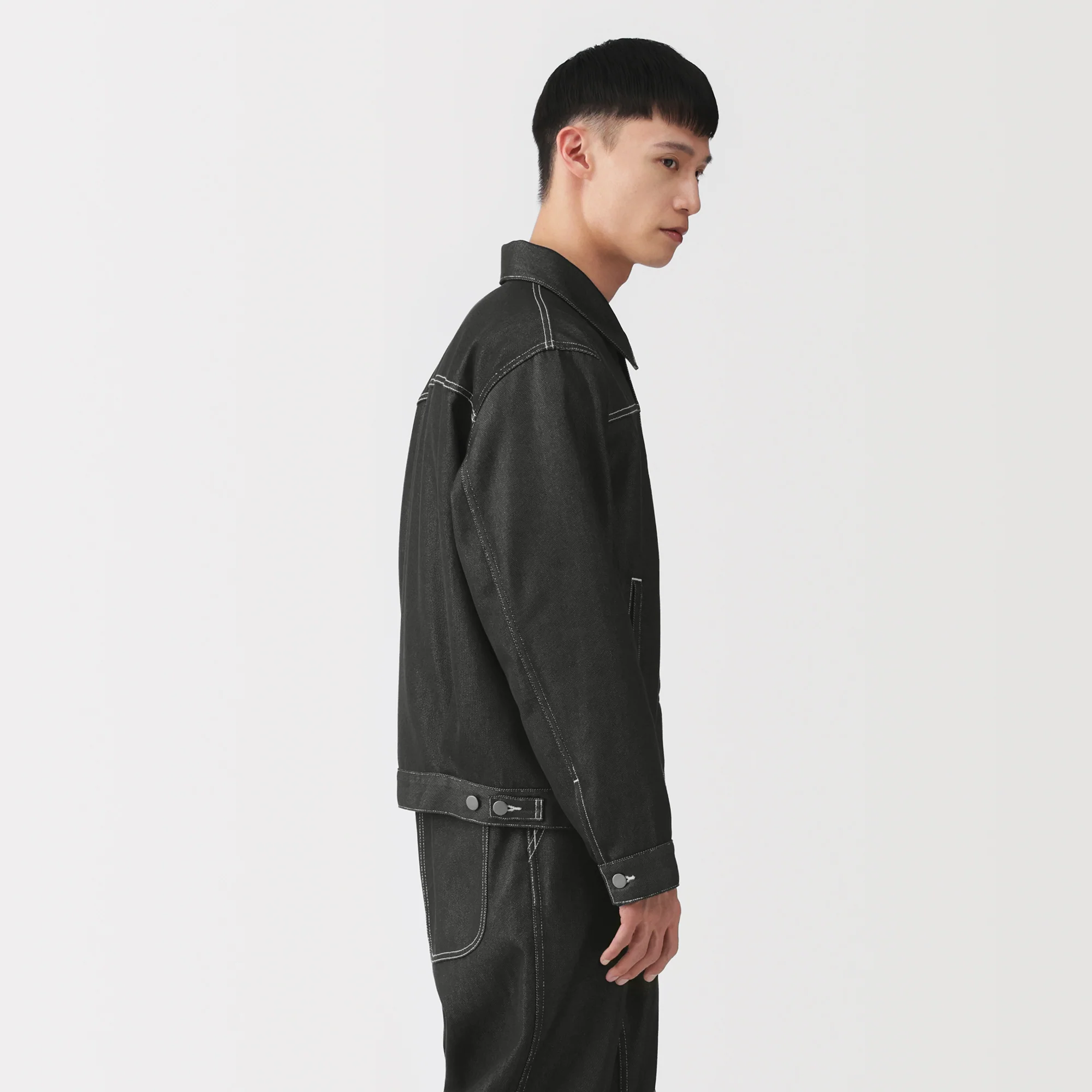 Labo Recycled Polyester Denim Jacket - Image 5