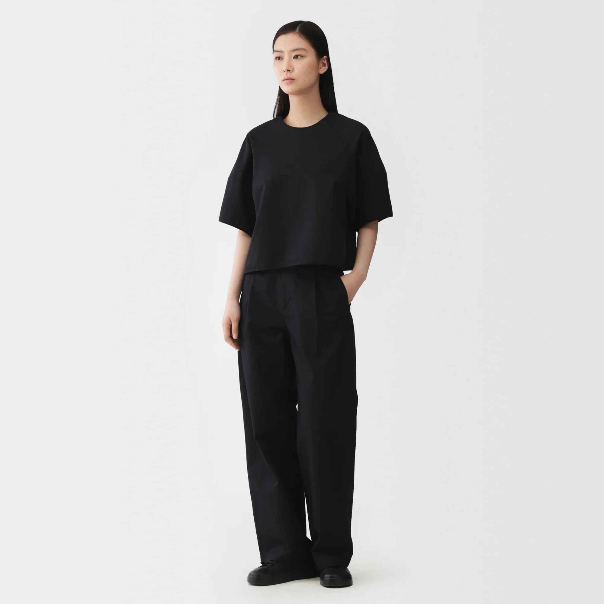 Labo Washi Blend Basket Weave Blouse - Image 12