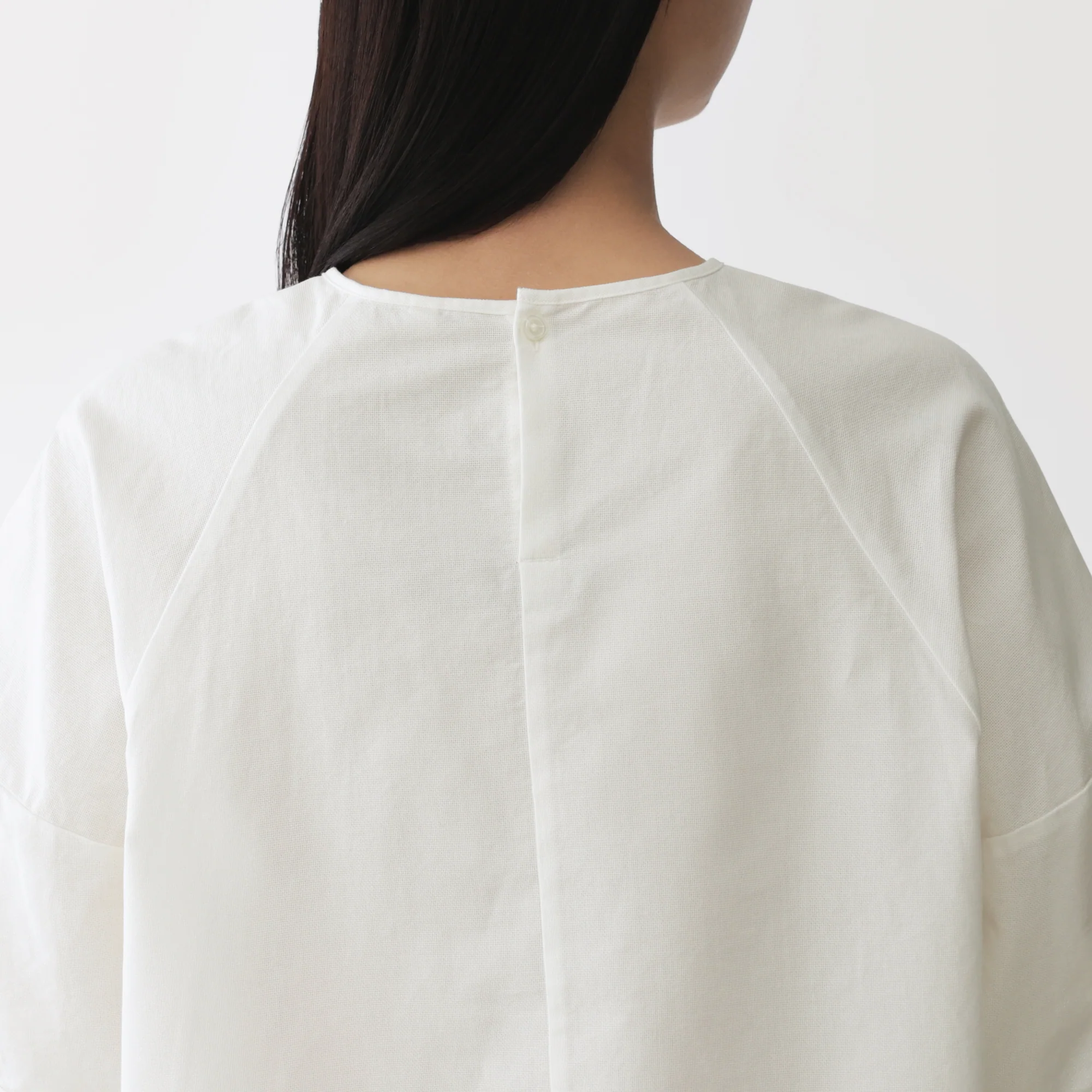 Labo Washi Blend Basket Weave Blouse - Image 8
