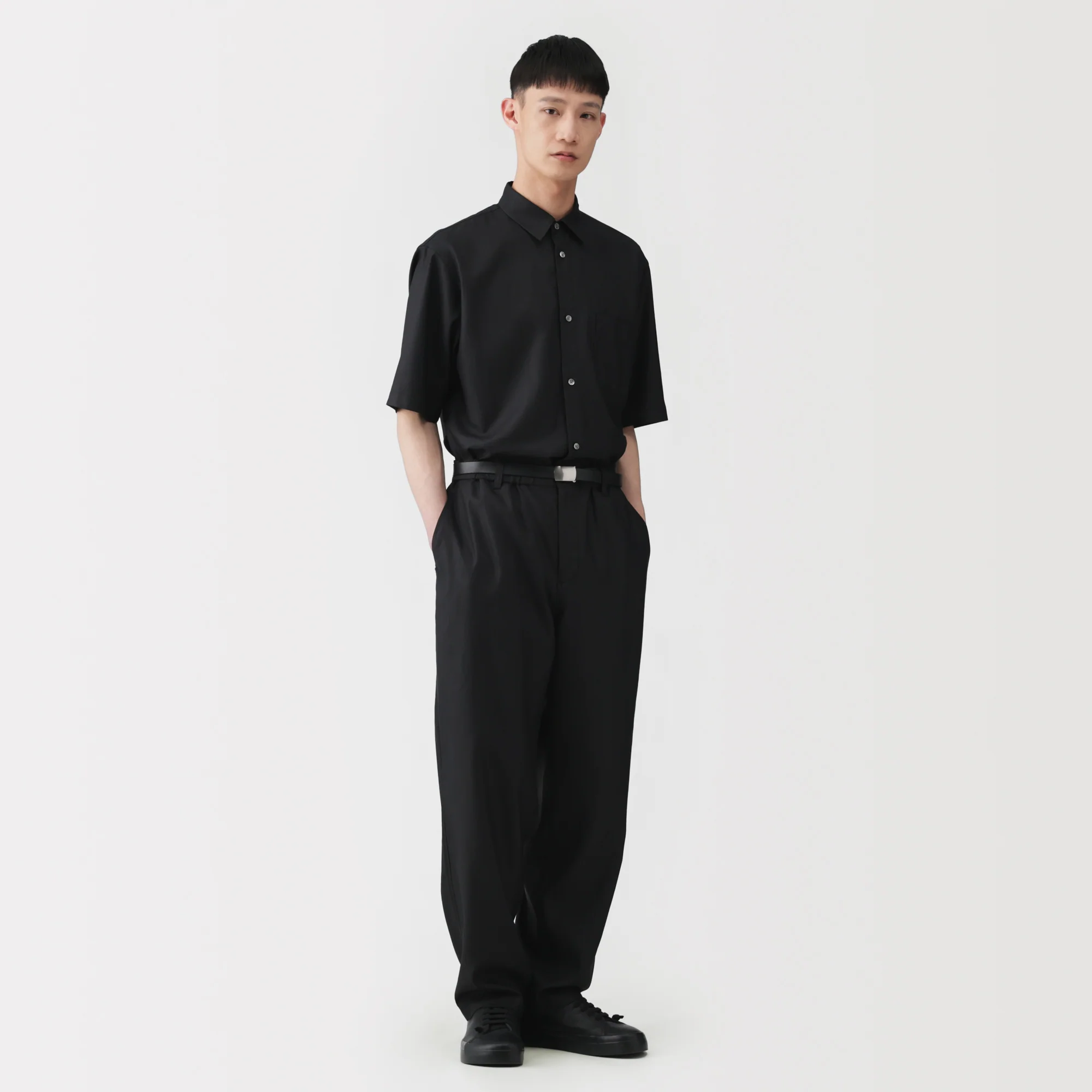 Labo Washi Blend Dobby Weave Pants - Image 3