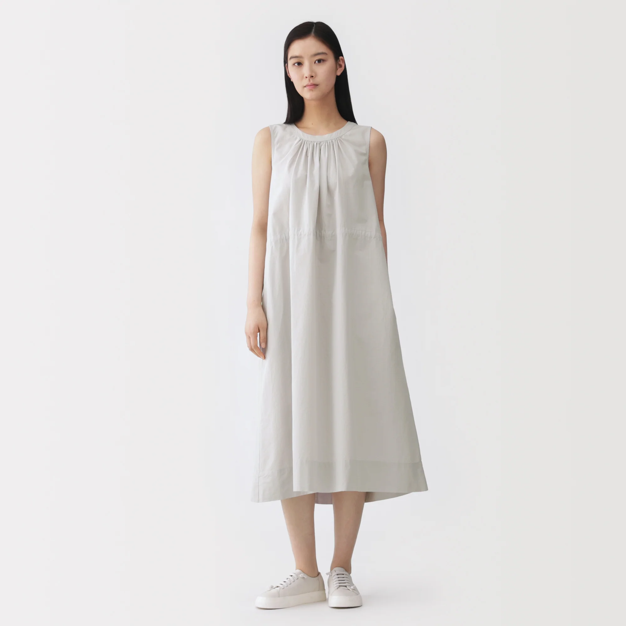 Labo Washi Blend Gathered Dress - Image 4