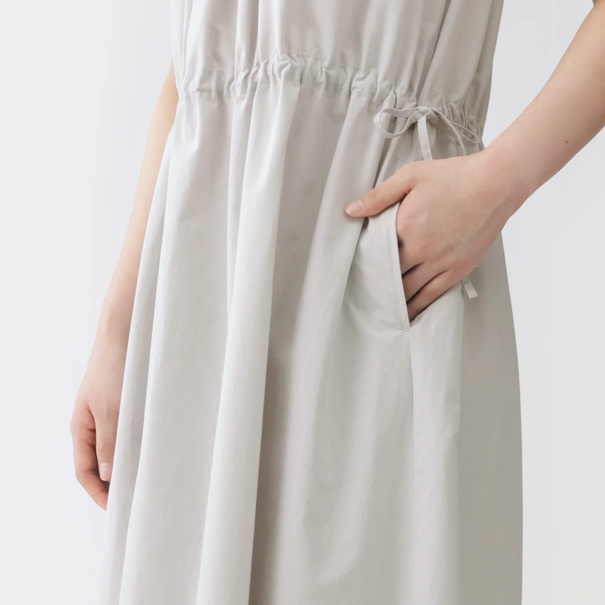 Labo Washi Blend Gathered Dress - Image 9