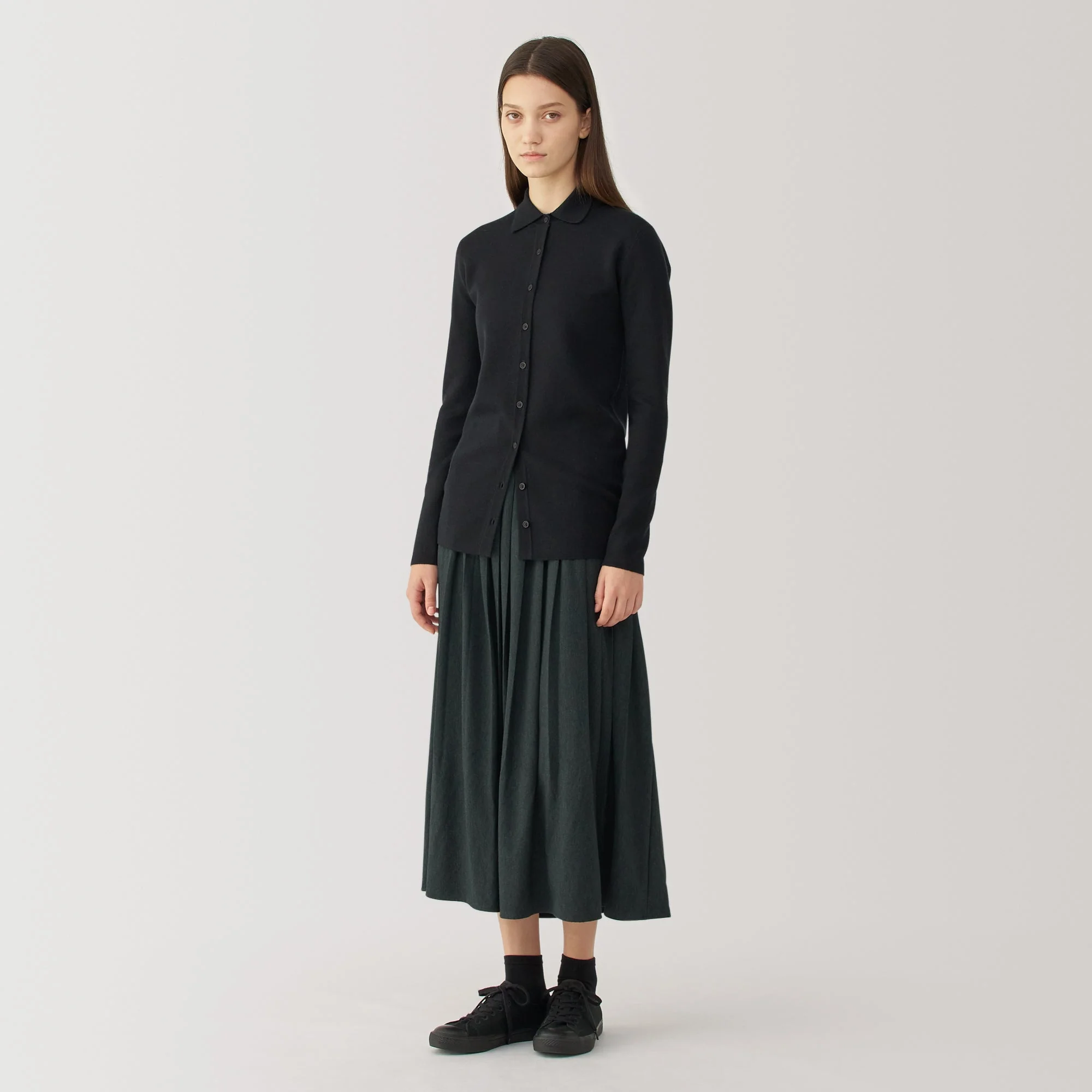 Labo Women's Jersey Pleated Skirt - Image 9