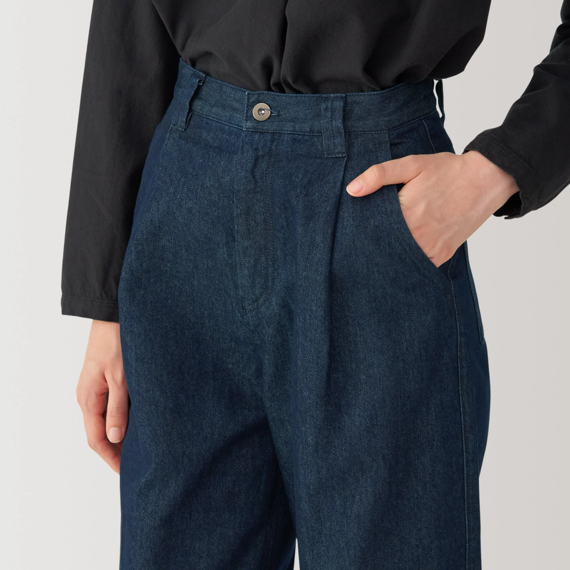 Labo Women's Washi Blend Denim Pants - Image 7