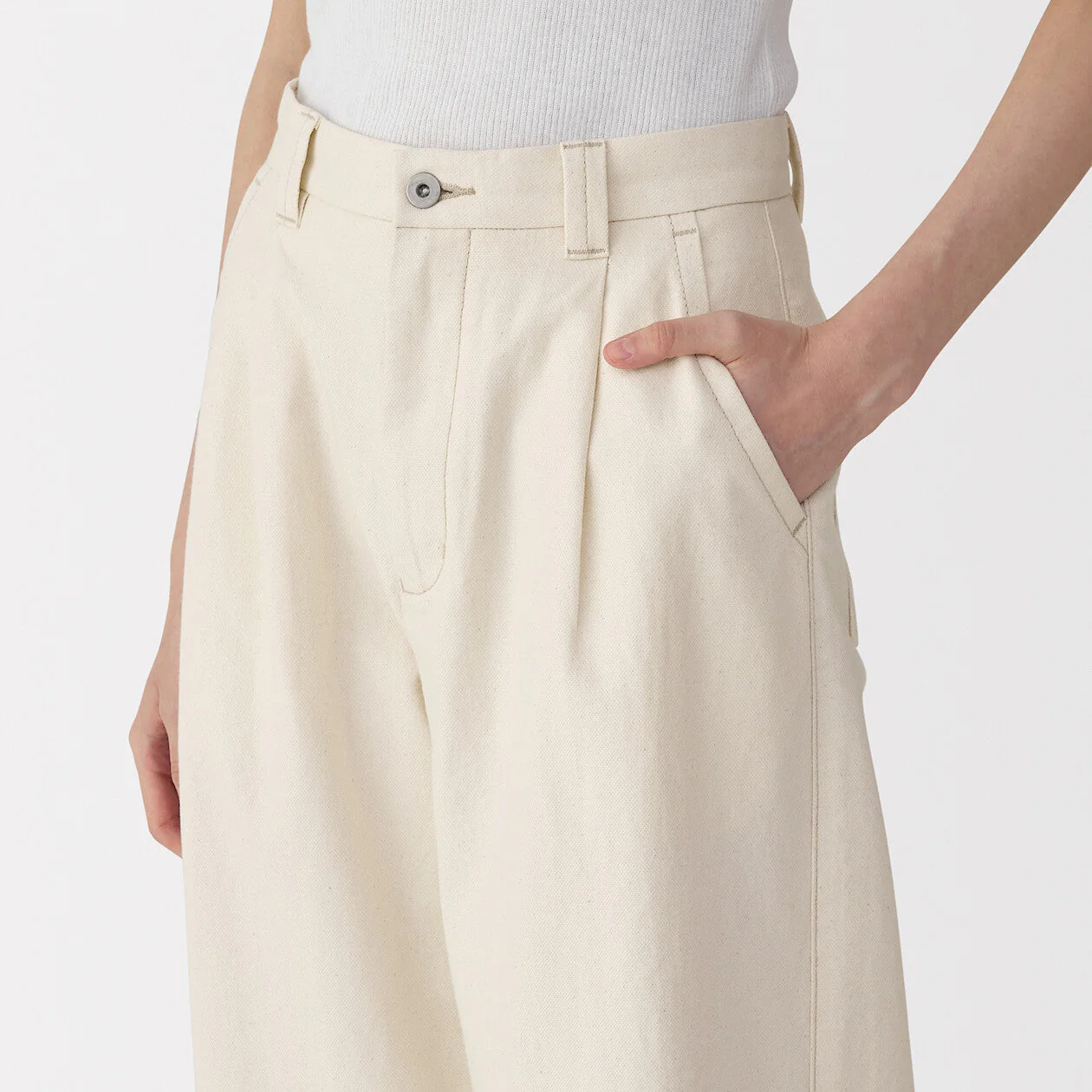 Labo Women's Washi Blend Twill Pants (L30") - Image 7