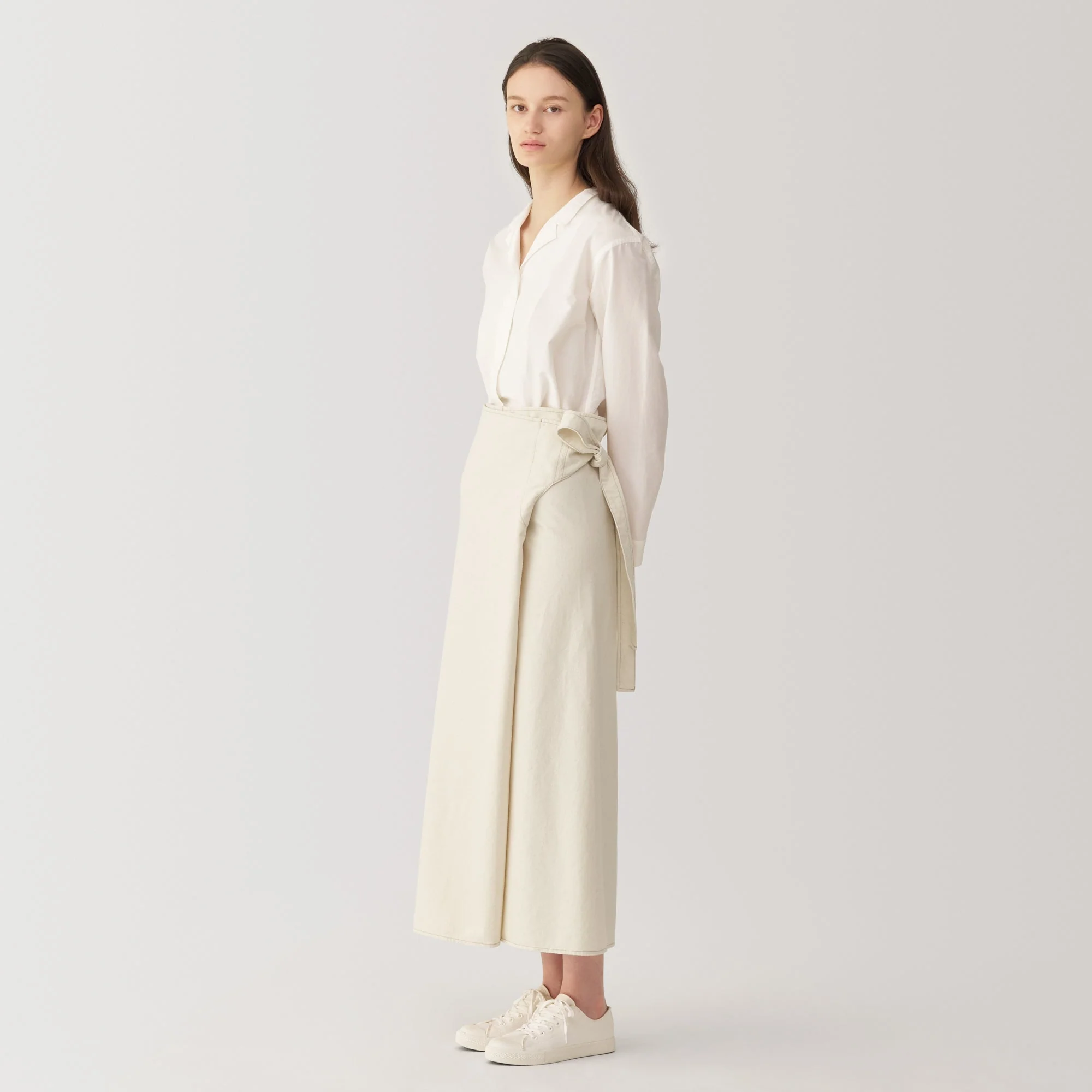 Labo Women's Washi Blend Wrap-Around Skirt - Image 4