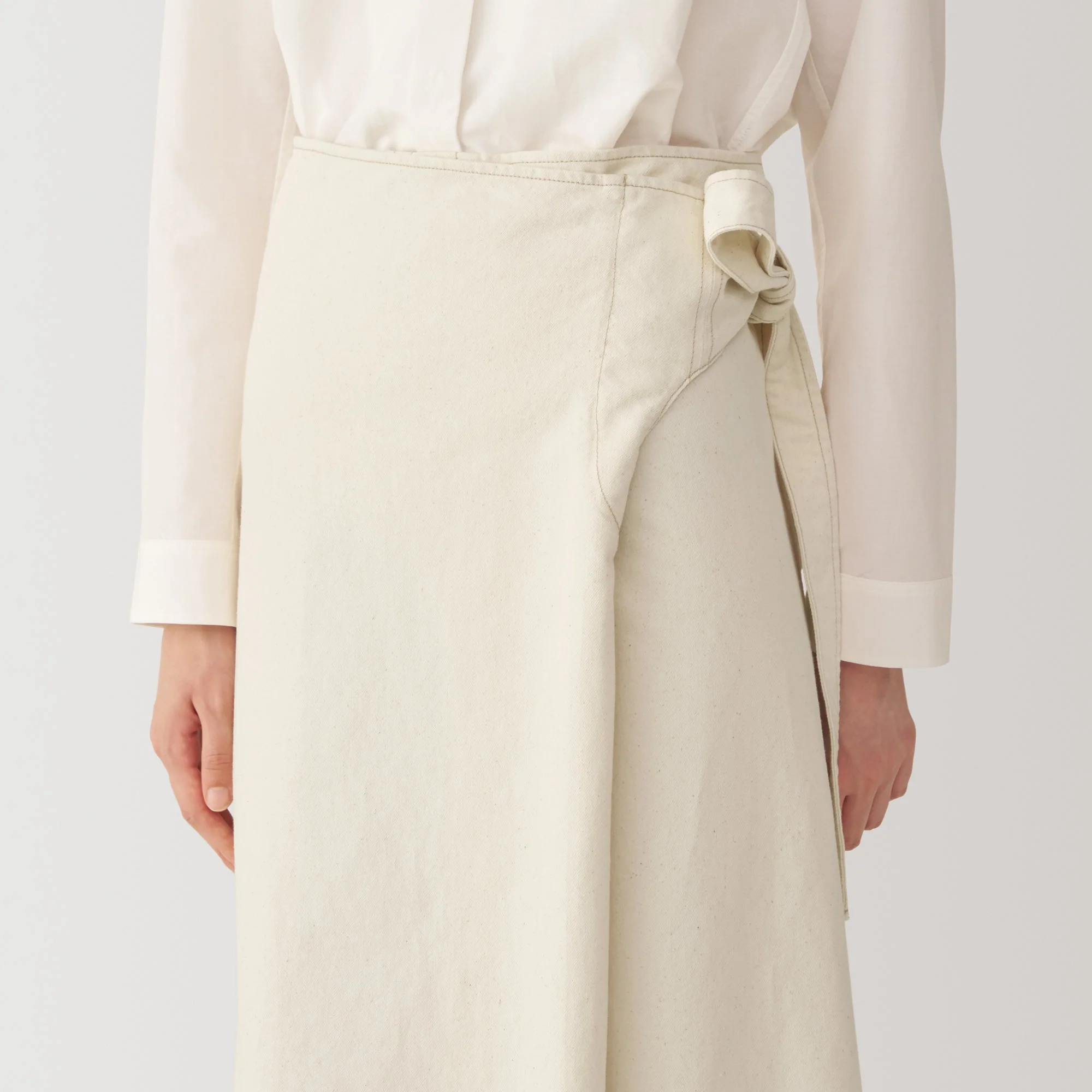 Labo Women's Washi Blend Wrap-Around Skirt - Image 9