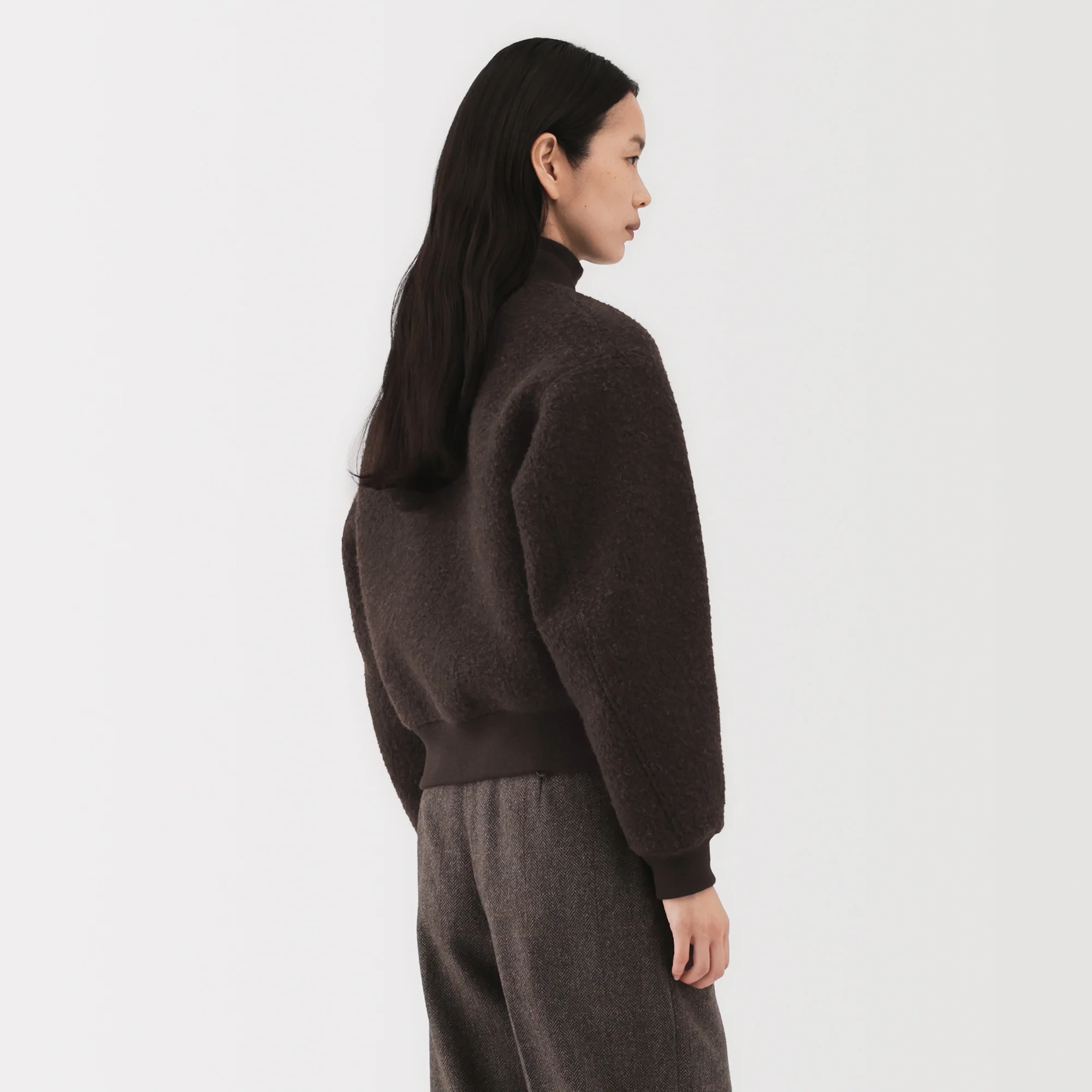 Labo Wool Blend Short Blouson - Image 5