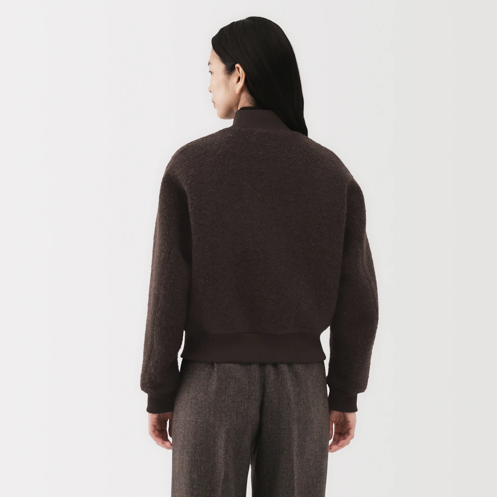 Labo Wool Blend Short Blouson - Image 6