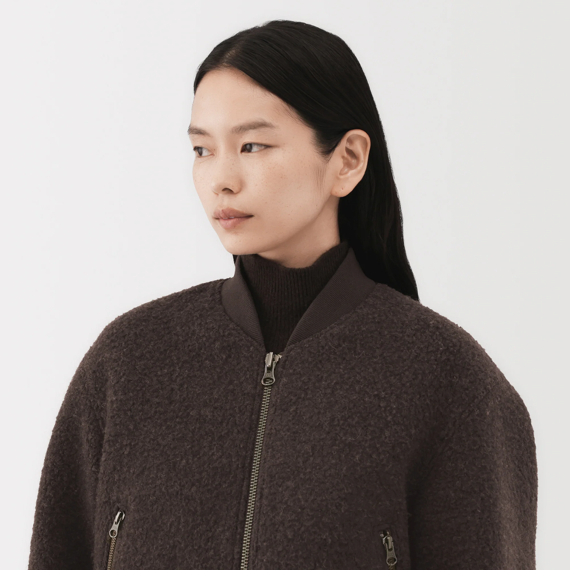 Labo Wool Blend Short Blouson - Image 7